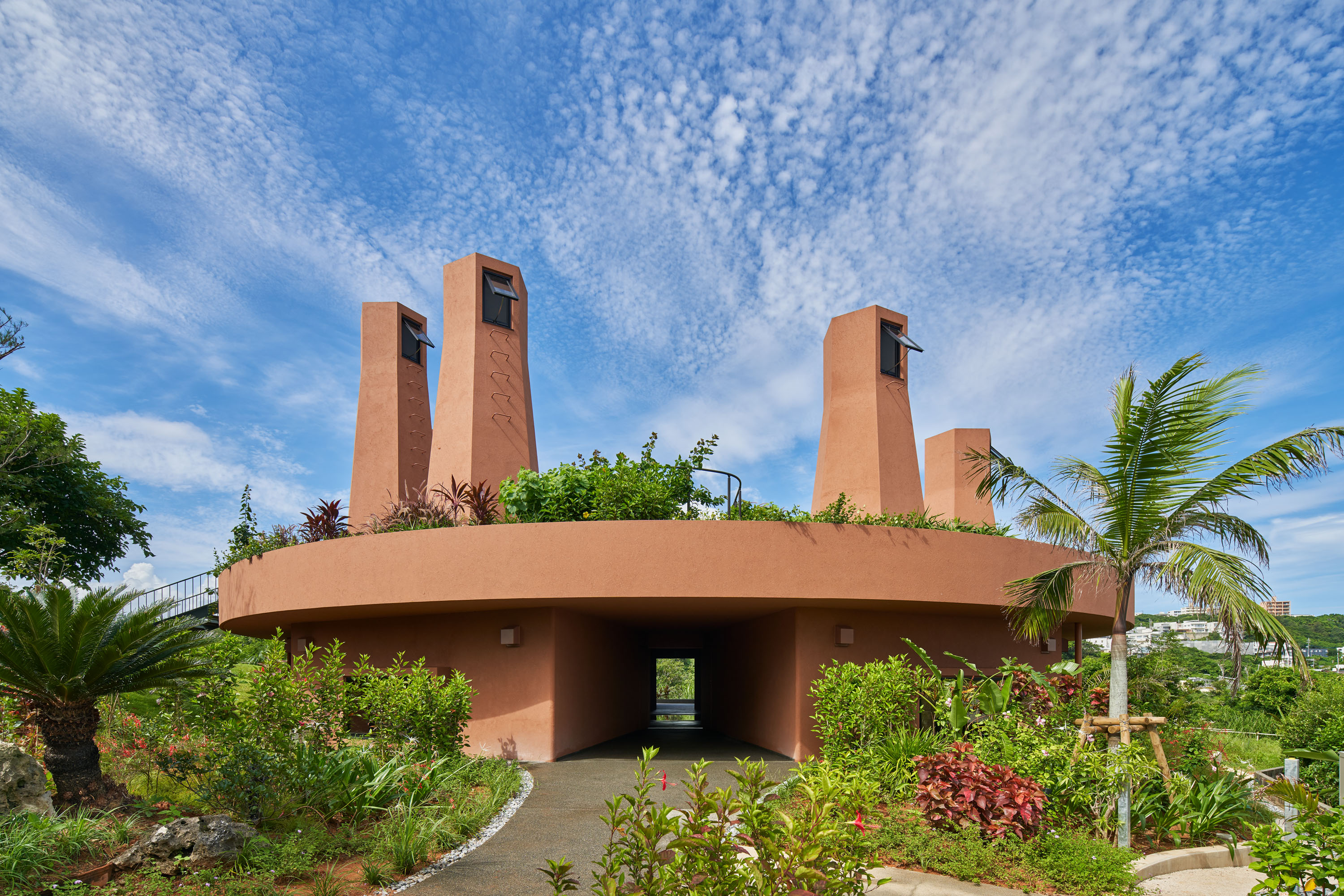Care house of the Wind Chimneys by Hiroshi Nakamura & NAP
