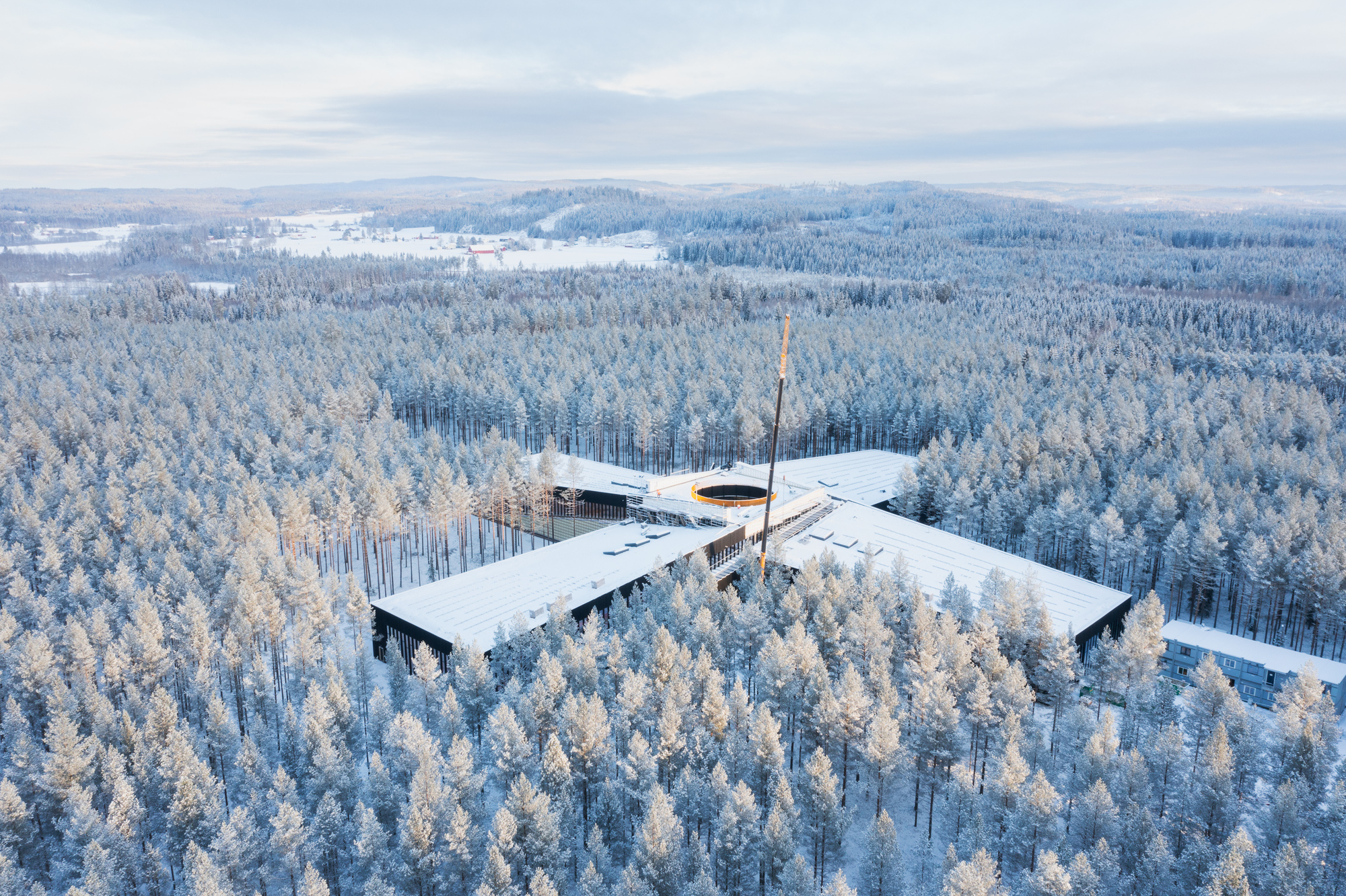 The Plus, A Green Manufacturing Factory Amidst the Norwegian Woodland