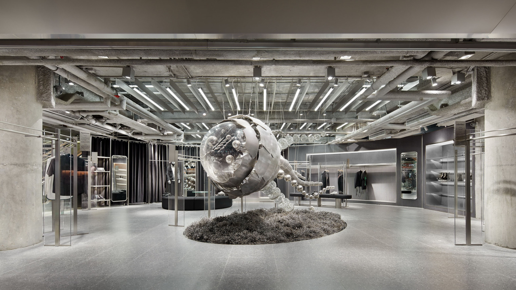 The Octopus Installation from Recycled Materials at TFD K11 MUSEA