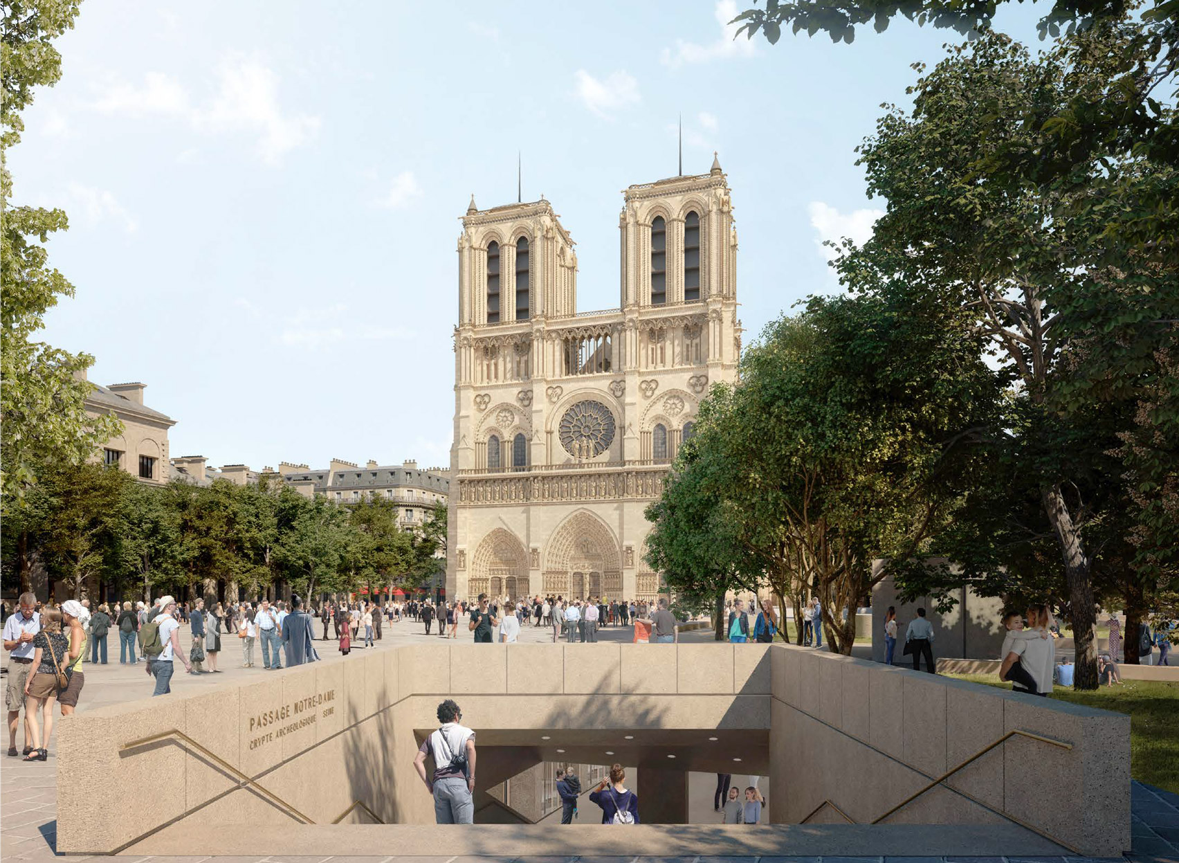 Revitalization of Three Important Sites in Paris by Bureau Bas Smets