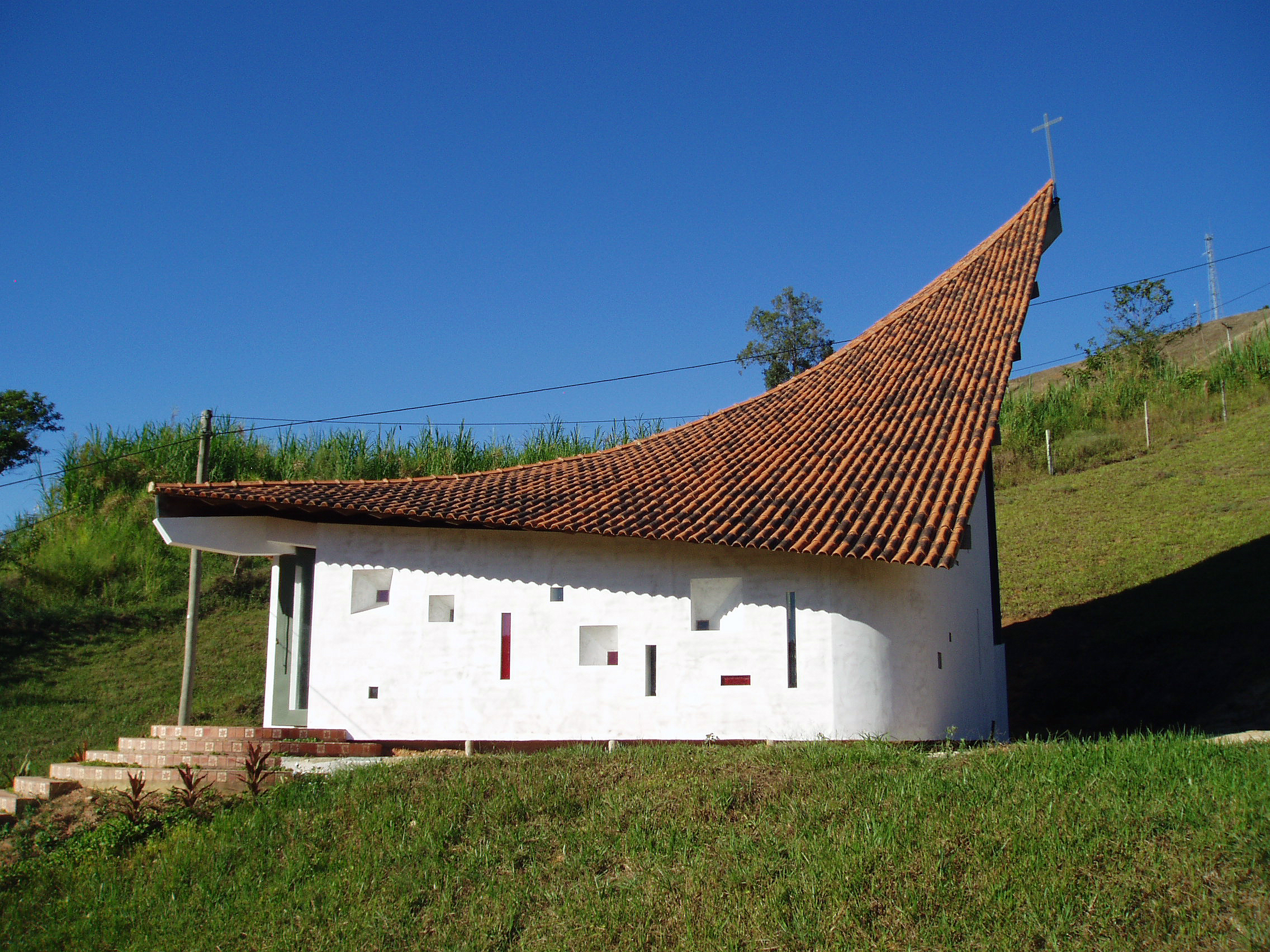 Santa Filomena Chapel Like a Picture of the Saint's Heavenly Journey