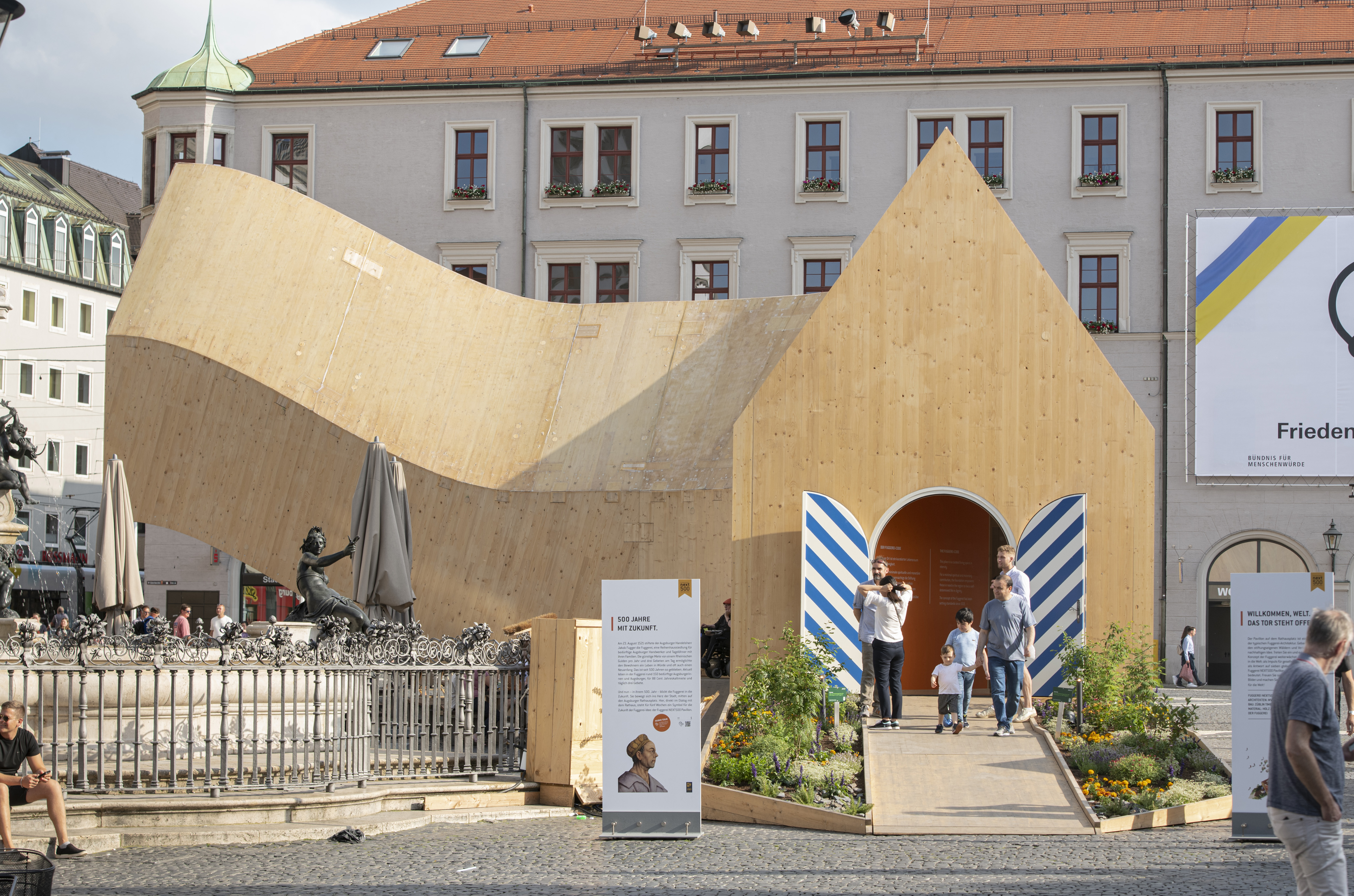 MVRDV's Pavilion Celebrates 500 Years of Fuggerei