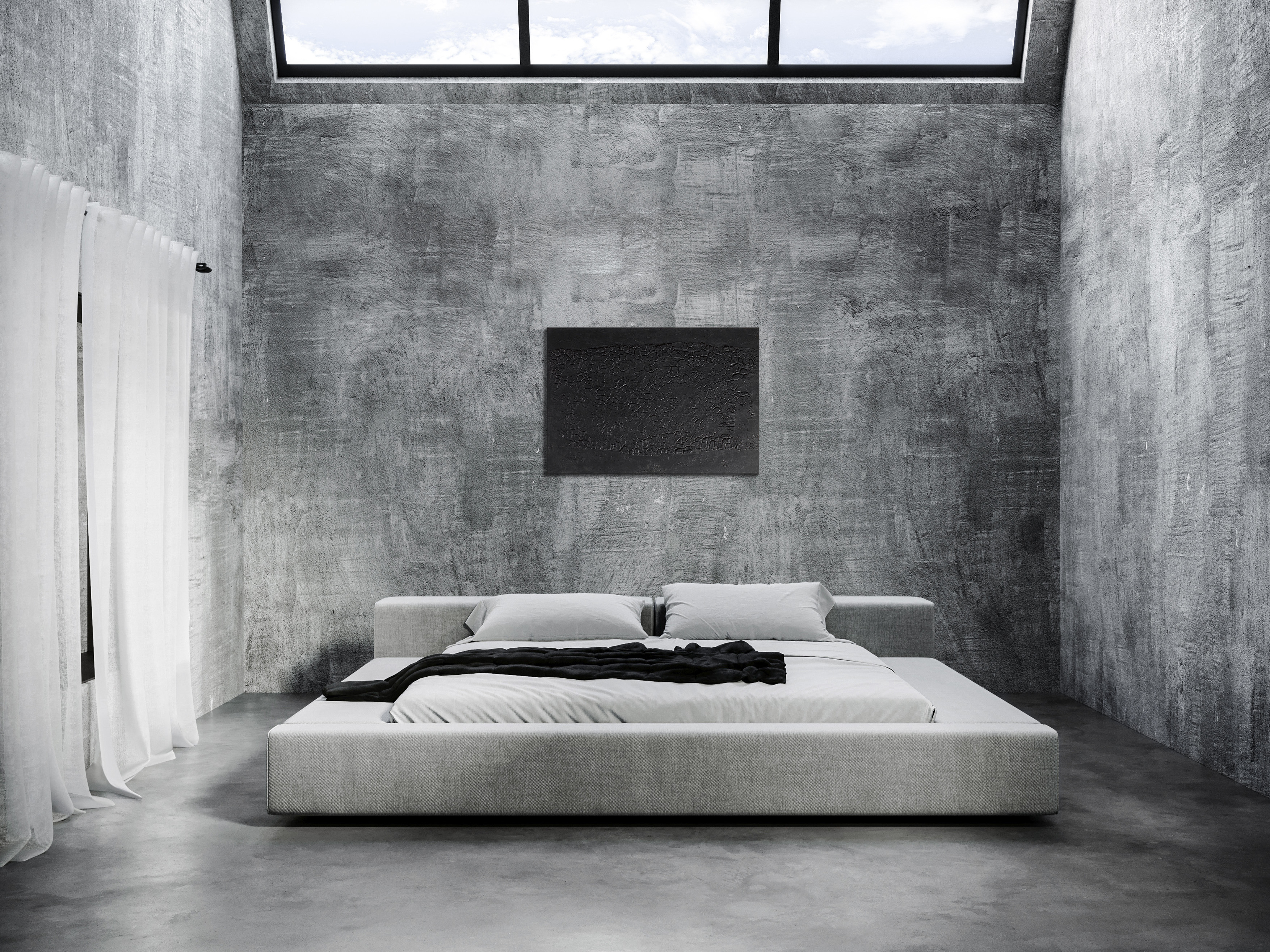 A Bold Industrial Apartment Design in London