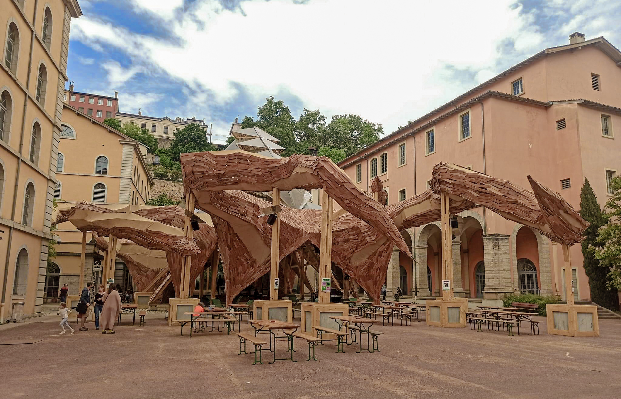 The "Giant Sea Monster" at Les SUBS and The Fine Arts University of Lyon ENSBA