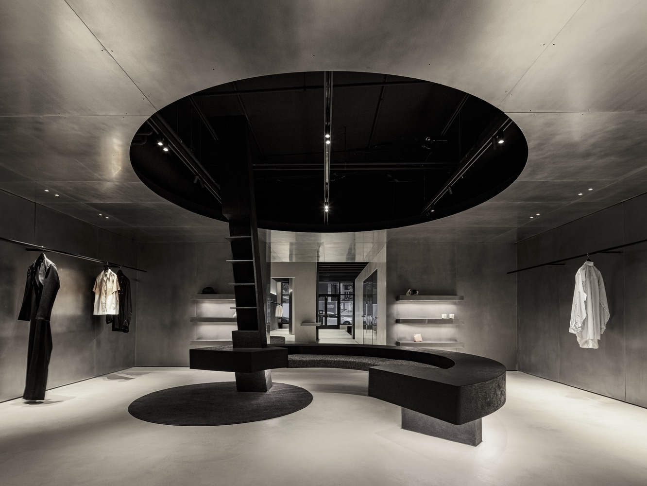 Fashion Boutique Design with Brand Identity SVRN in Chicago