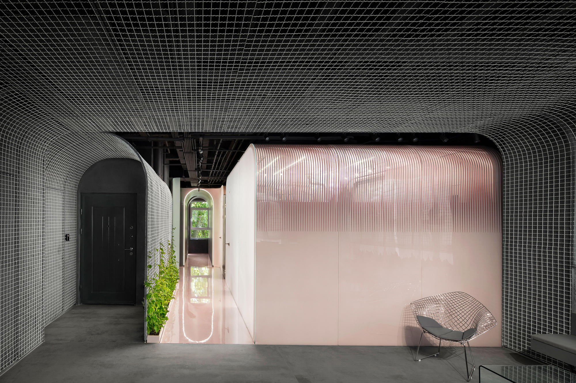 Baftar Dermatology Clinic Exudes its Industrial Chic with Sweet Aura