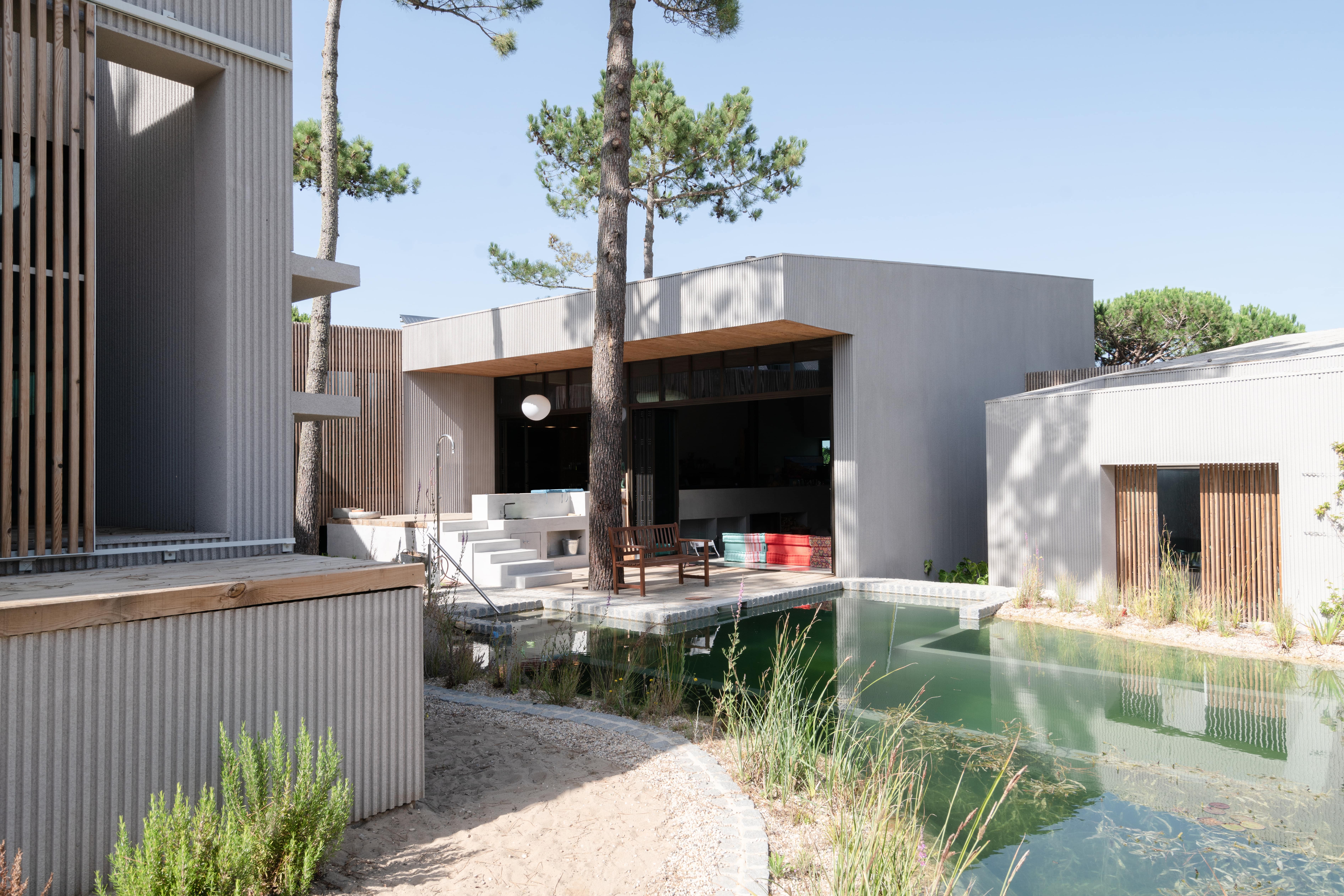 A Nature-Inspired House Near Praia Grande Beach