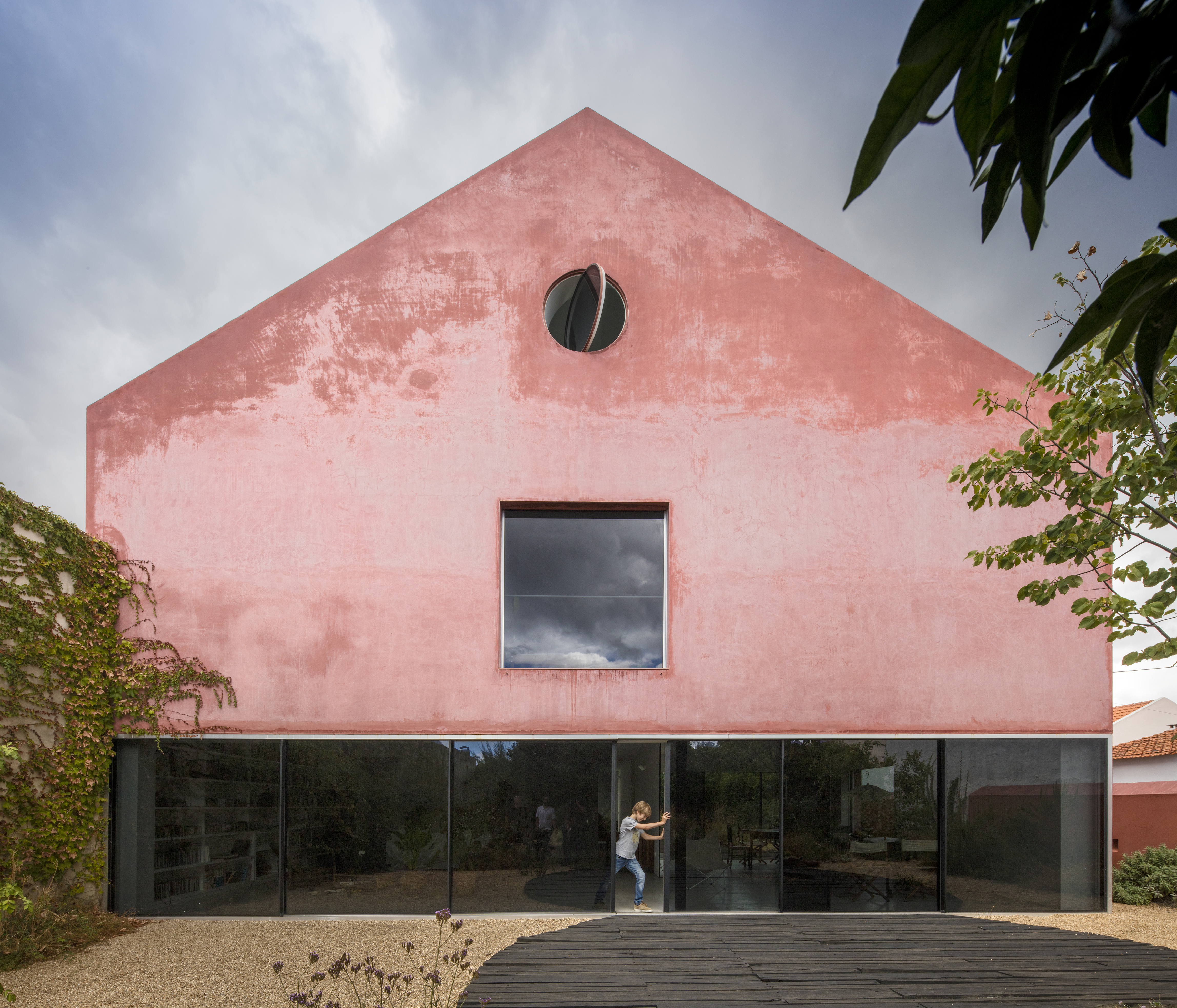 An Everchanging Hues of Red House