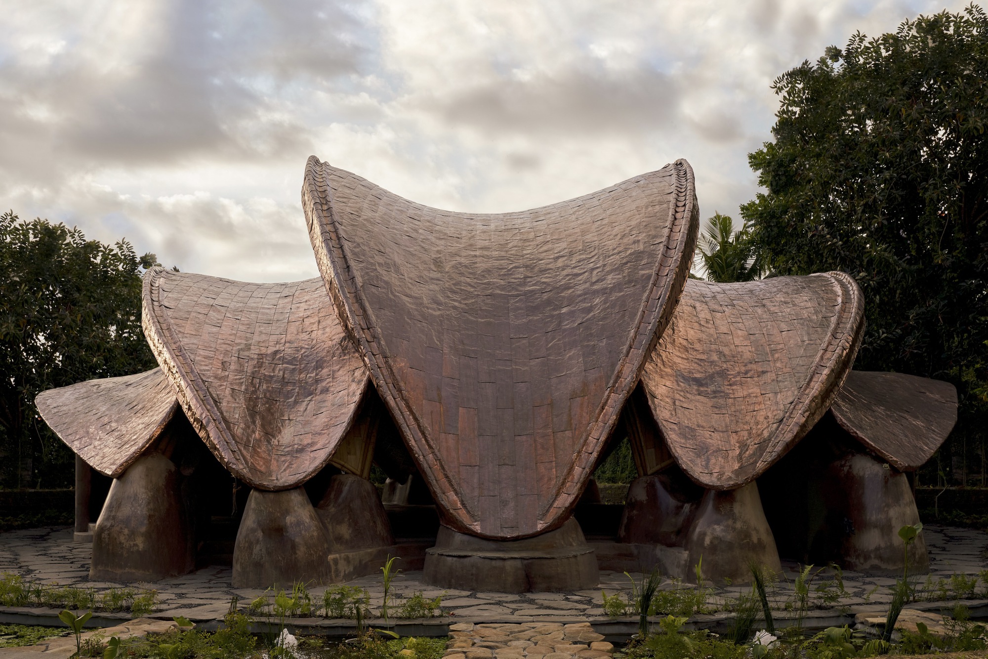 Lumi Shala, a Magnificent Bamboo Structure Offering Wellness