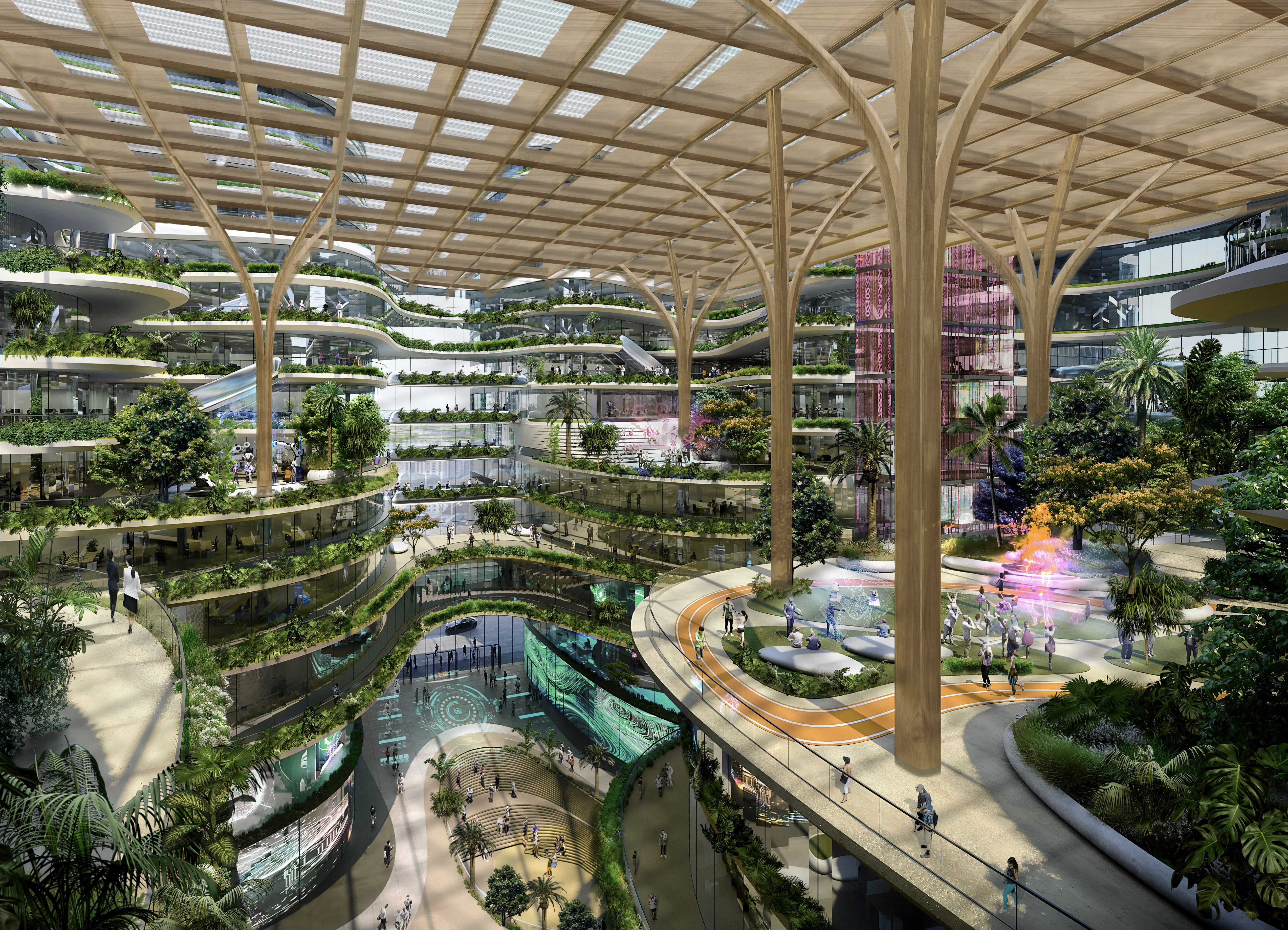 Zaha Hadid Architects' First Project in Malaysia: Discovery City in Johor