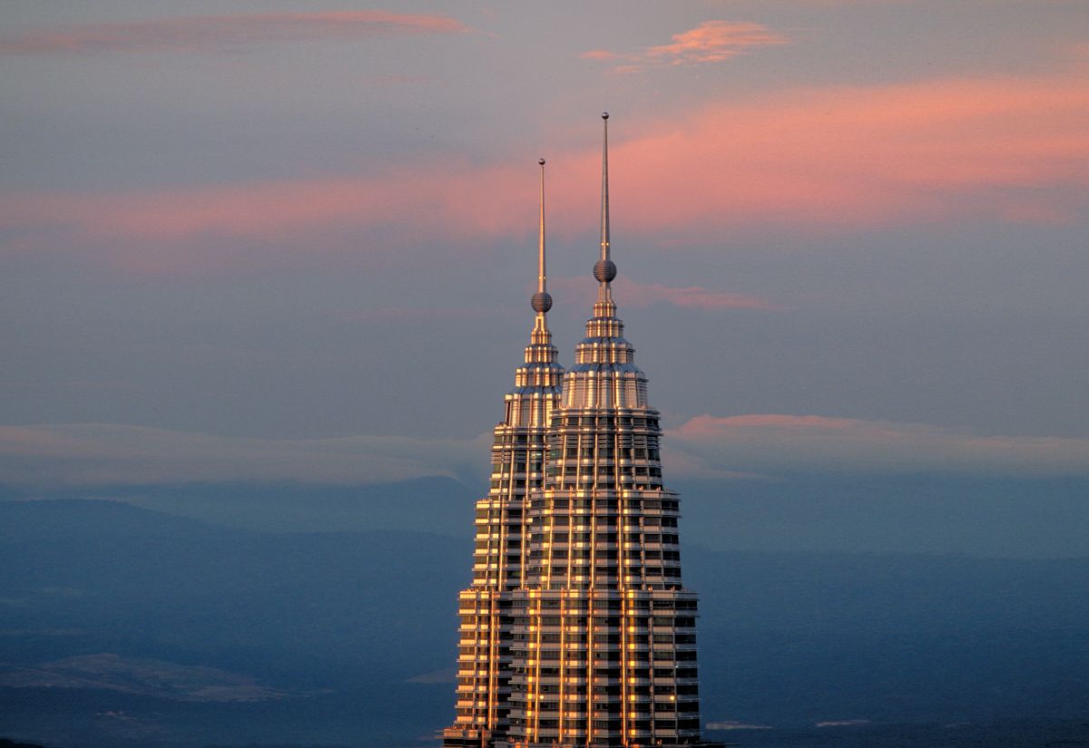 The Iconic Petronas Towers Reflect Malaysia’s Pride and Optimism