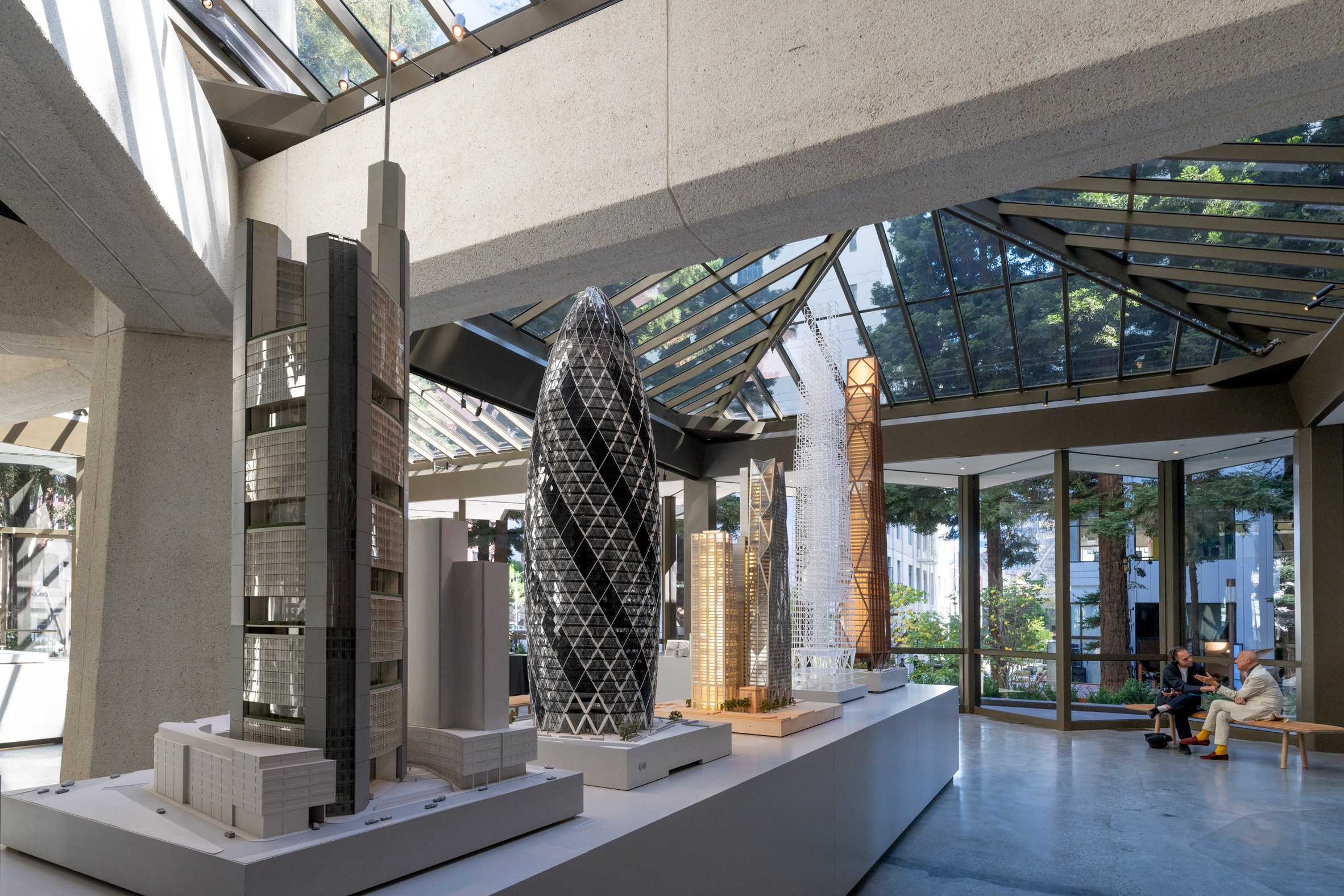 14 Skyscrapers Exhibited by Foster + Partners