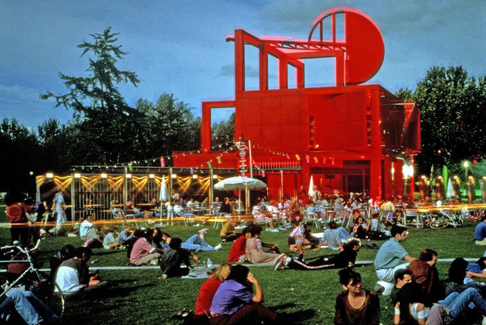 The Famous Deconstructivist Parc de la Villette in Paris