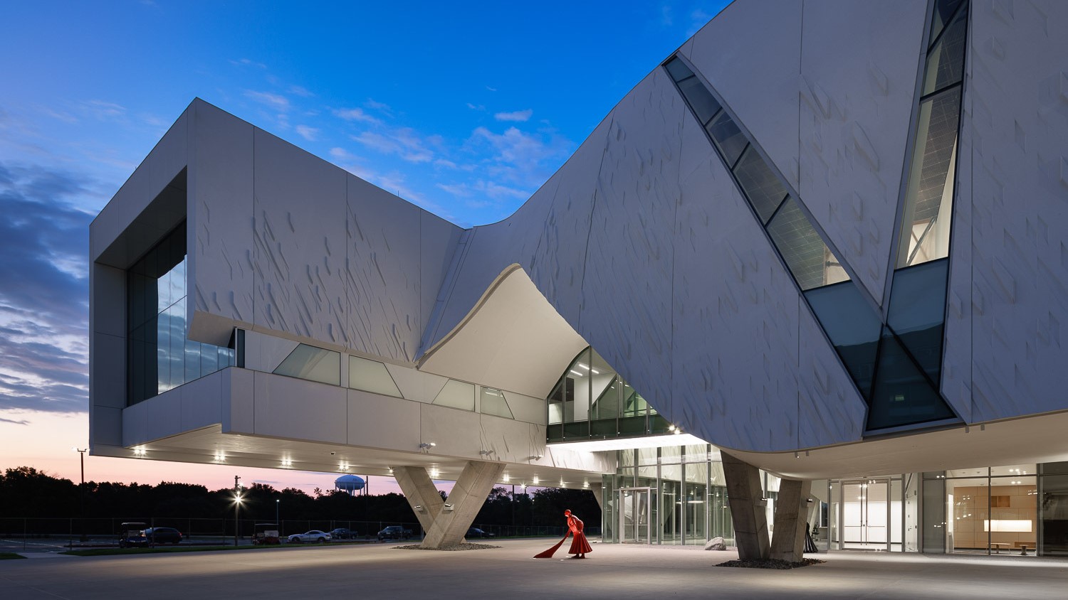 Phase I of Edith and Peter O'Donnell Jr. Athenaeum by Morphosis Architects Now Open to the Public