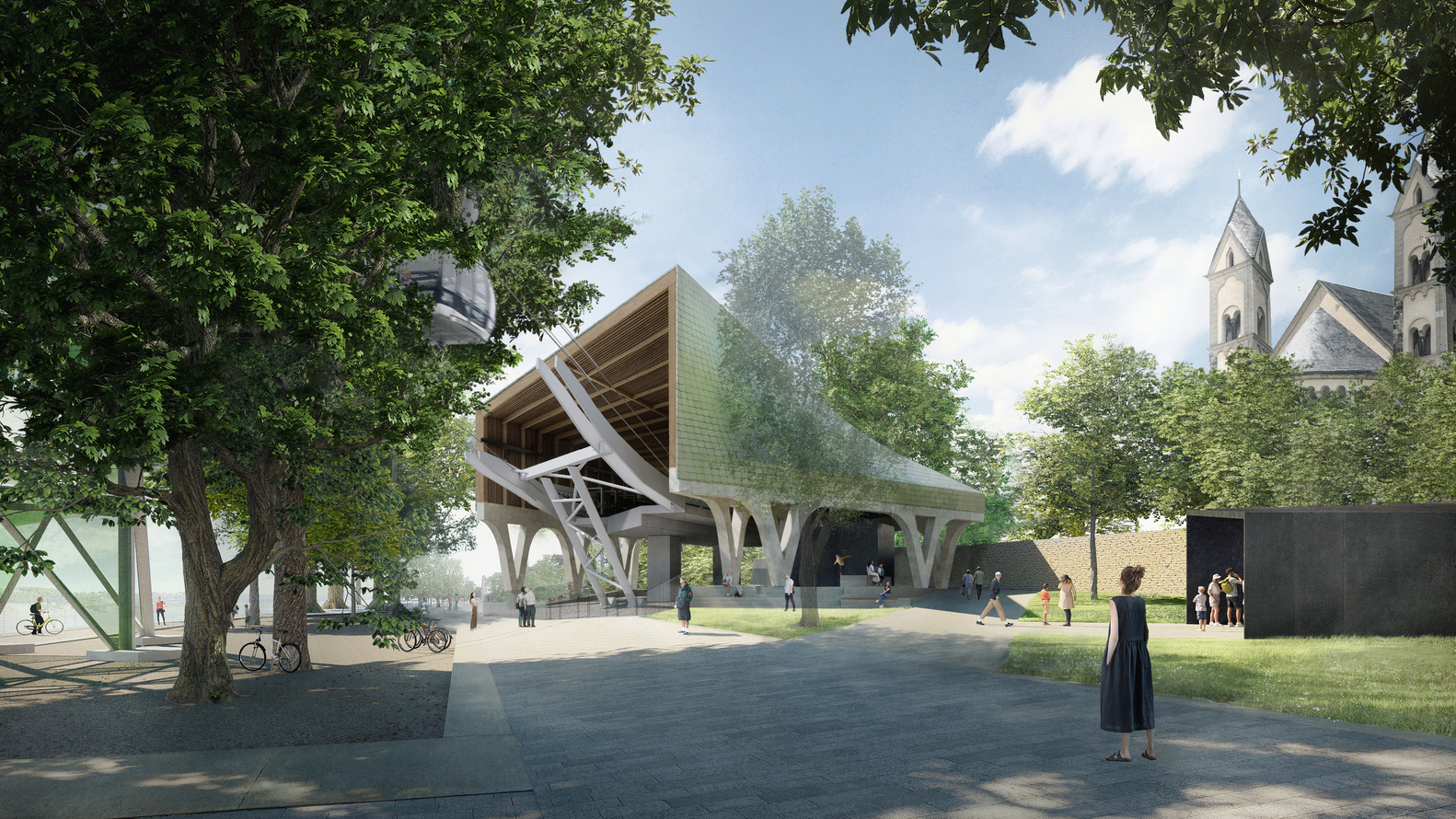 Design Competition for Cable Car Stations in Koblenz, Germany Won by Snøhetta