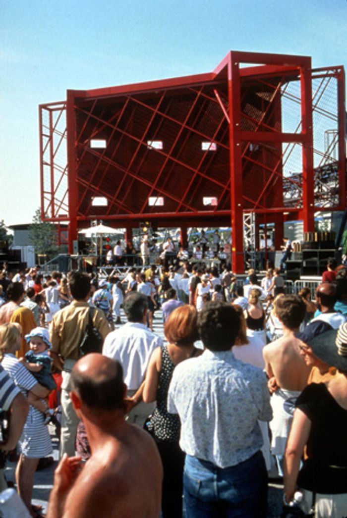 An event in the Parc de la Villette