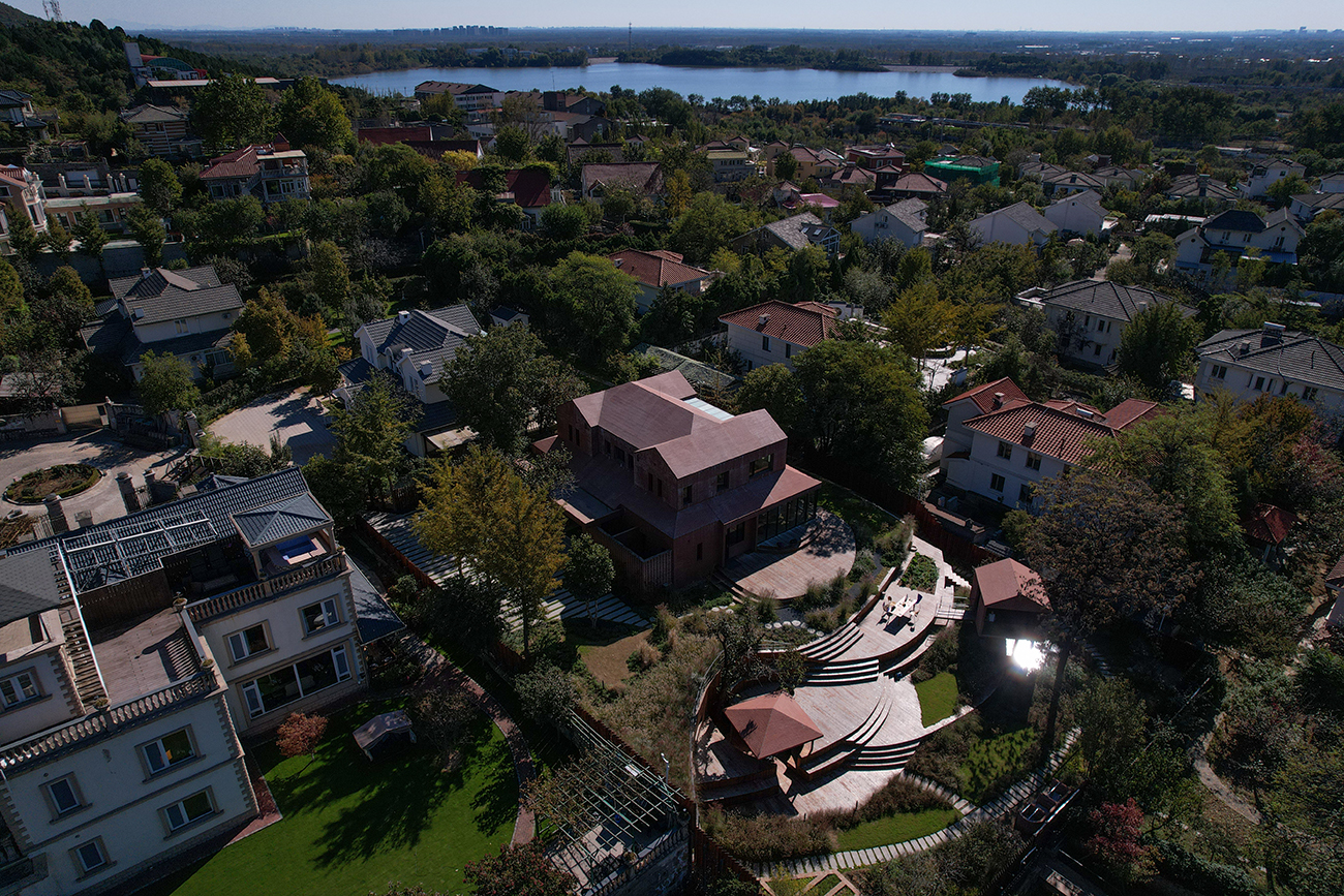 Bird's eye view of Anna Garden House