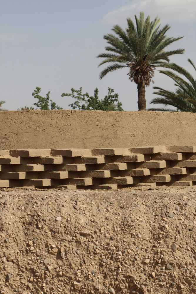 The observatory is designed with local materials, adobe bricks with mortar from a mixture of clay, water, and sand