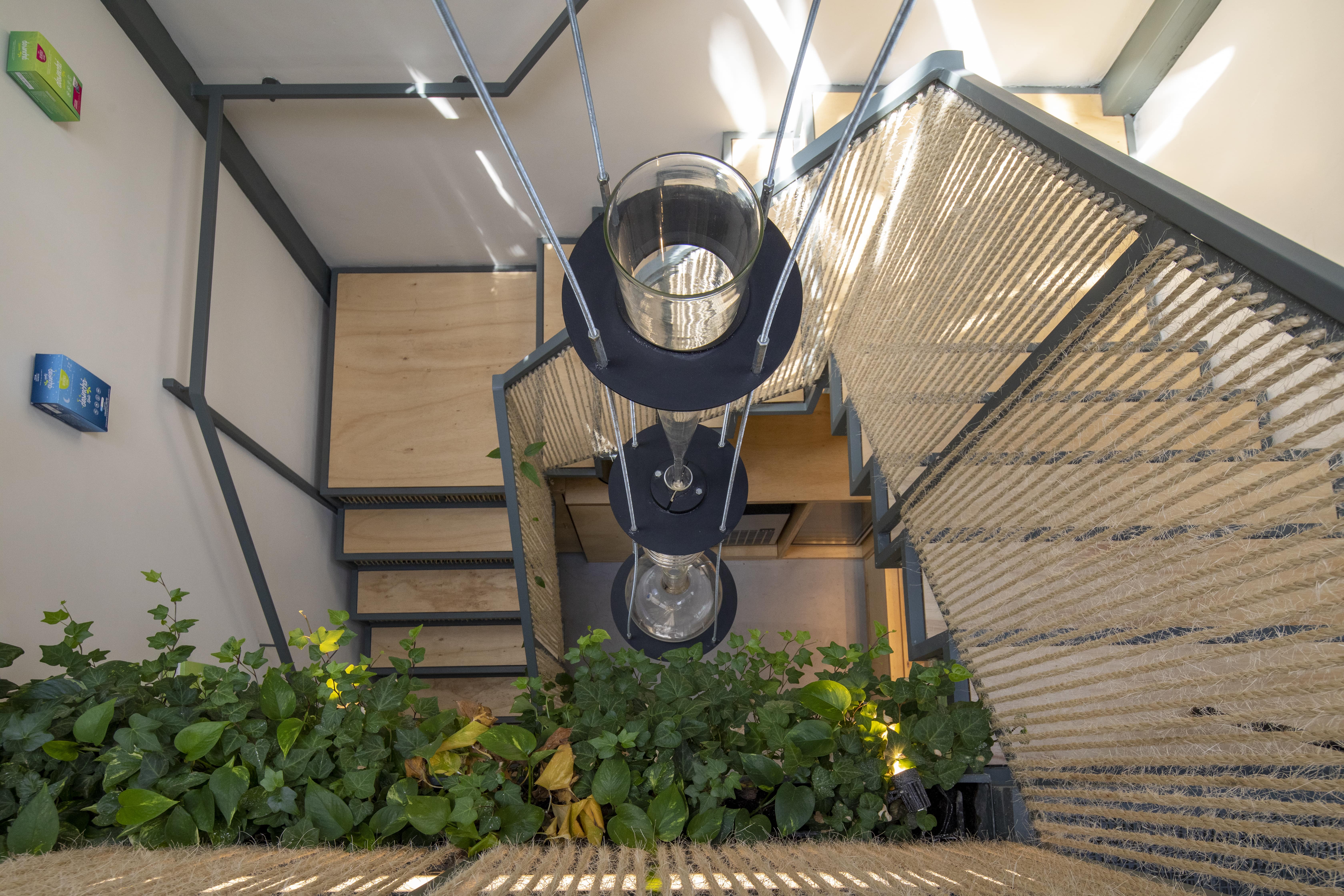 A top-down perspective can show the big Cold Drip working process