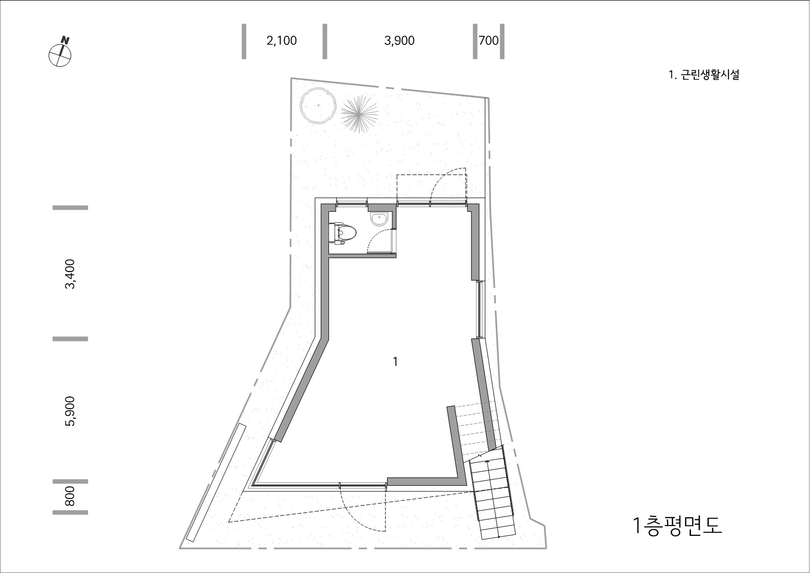 First floor plan