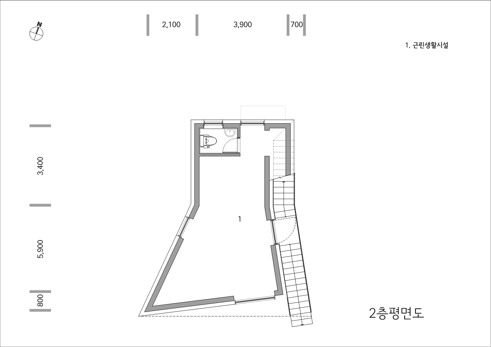 Second floor plan