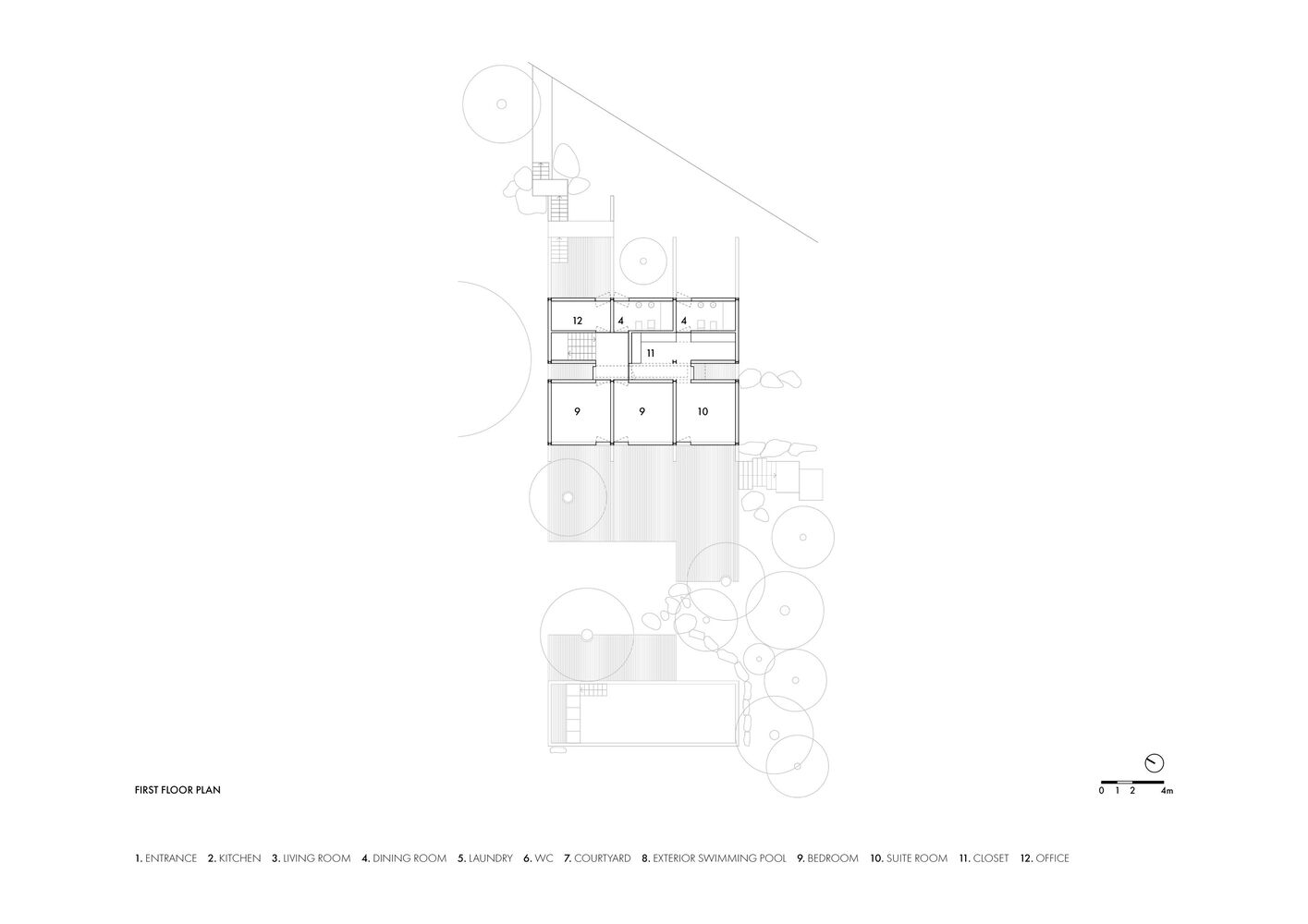 First-floor plan