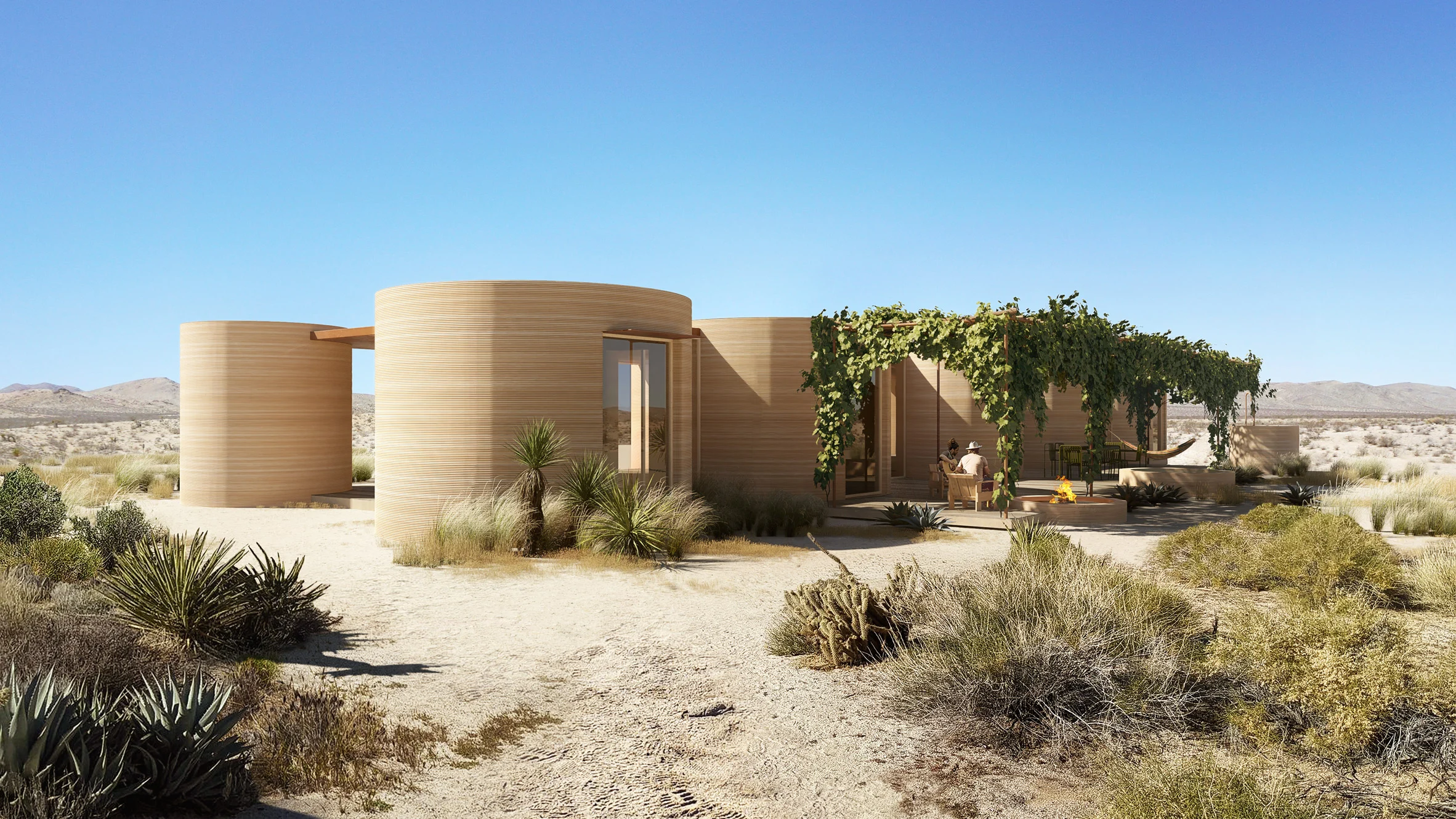 BIG and ICON are designing El Cosmico in Marfa, Texas