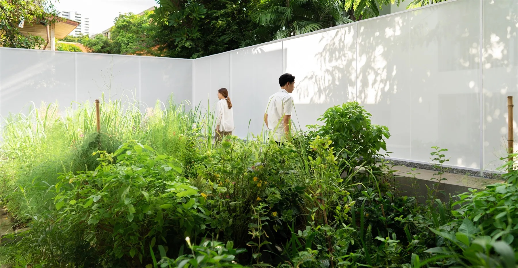 Therapeutic garden installation, 'Come On, Calm On' by Shma