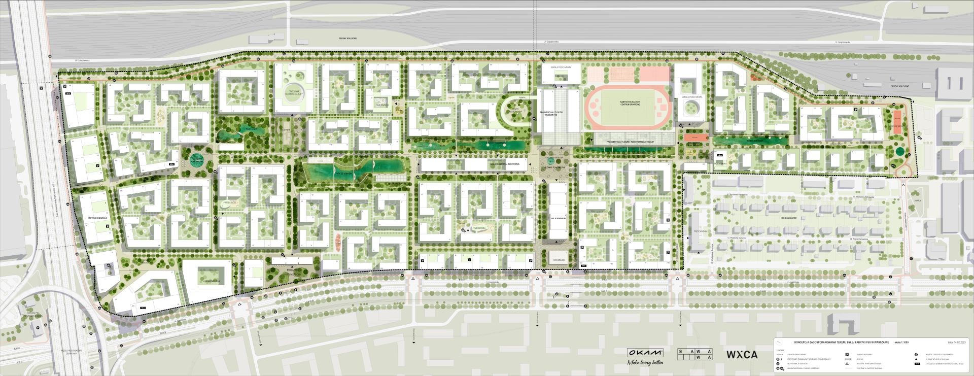 WXCA transforms a former car factory into the "green district of the future" 