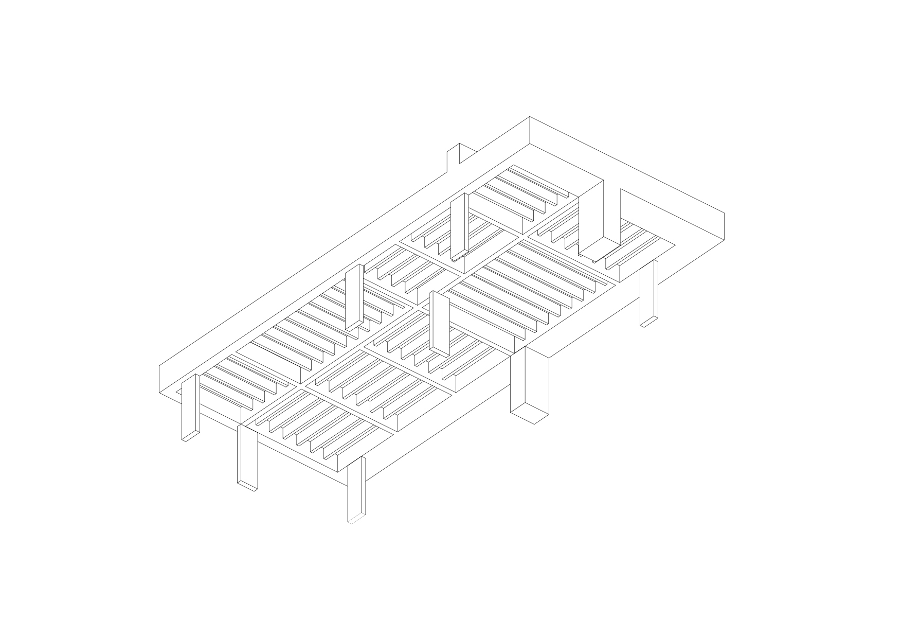 Axonometry structure