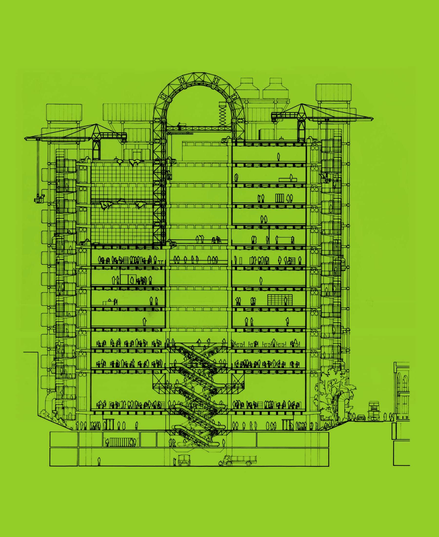 Section diagram (cr: RSHP)