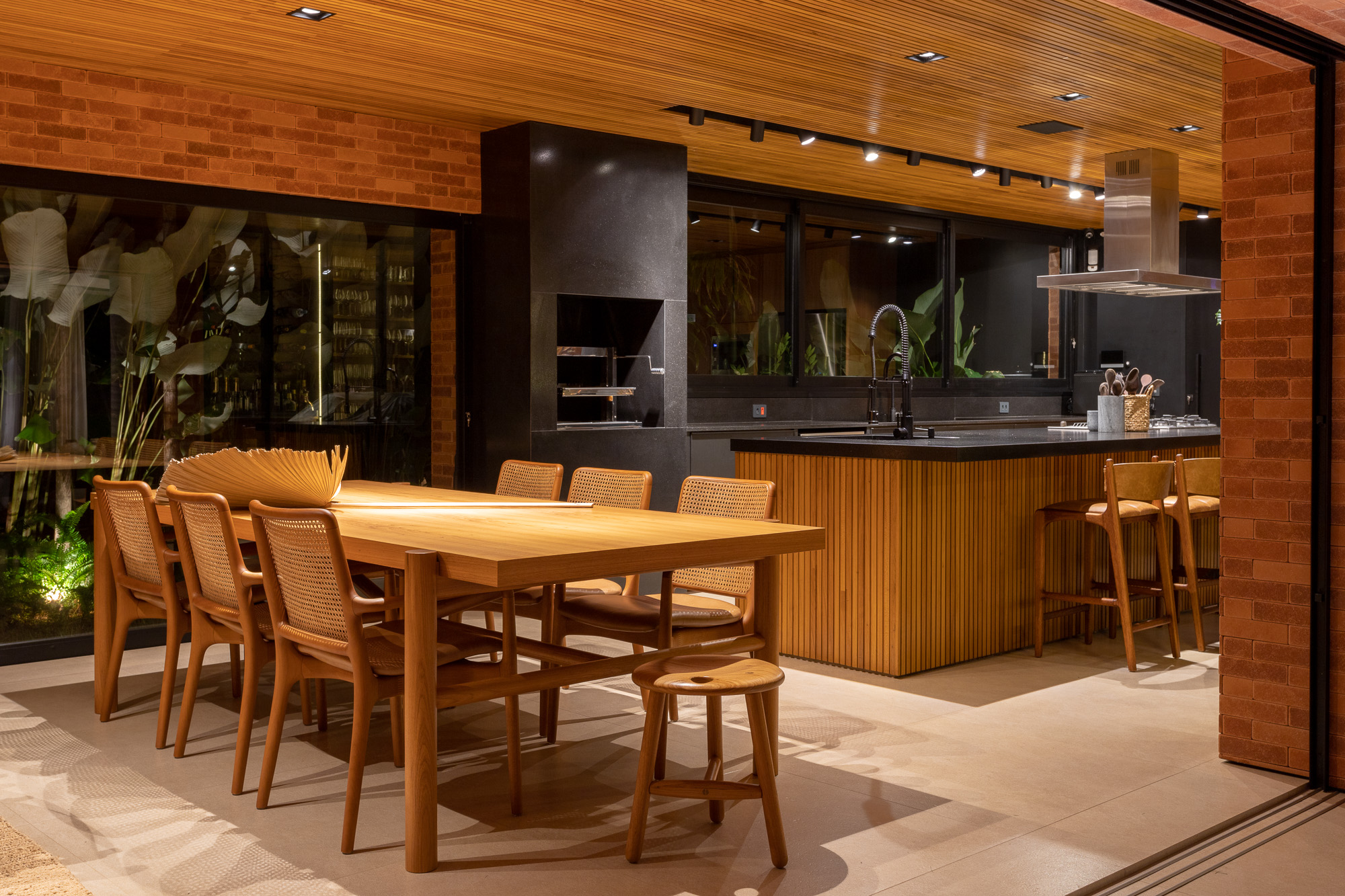 Gourmet space in the heart of the house