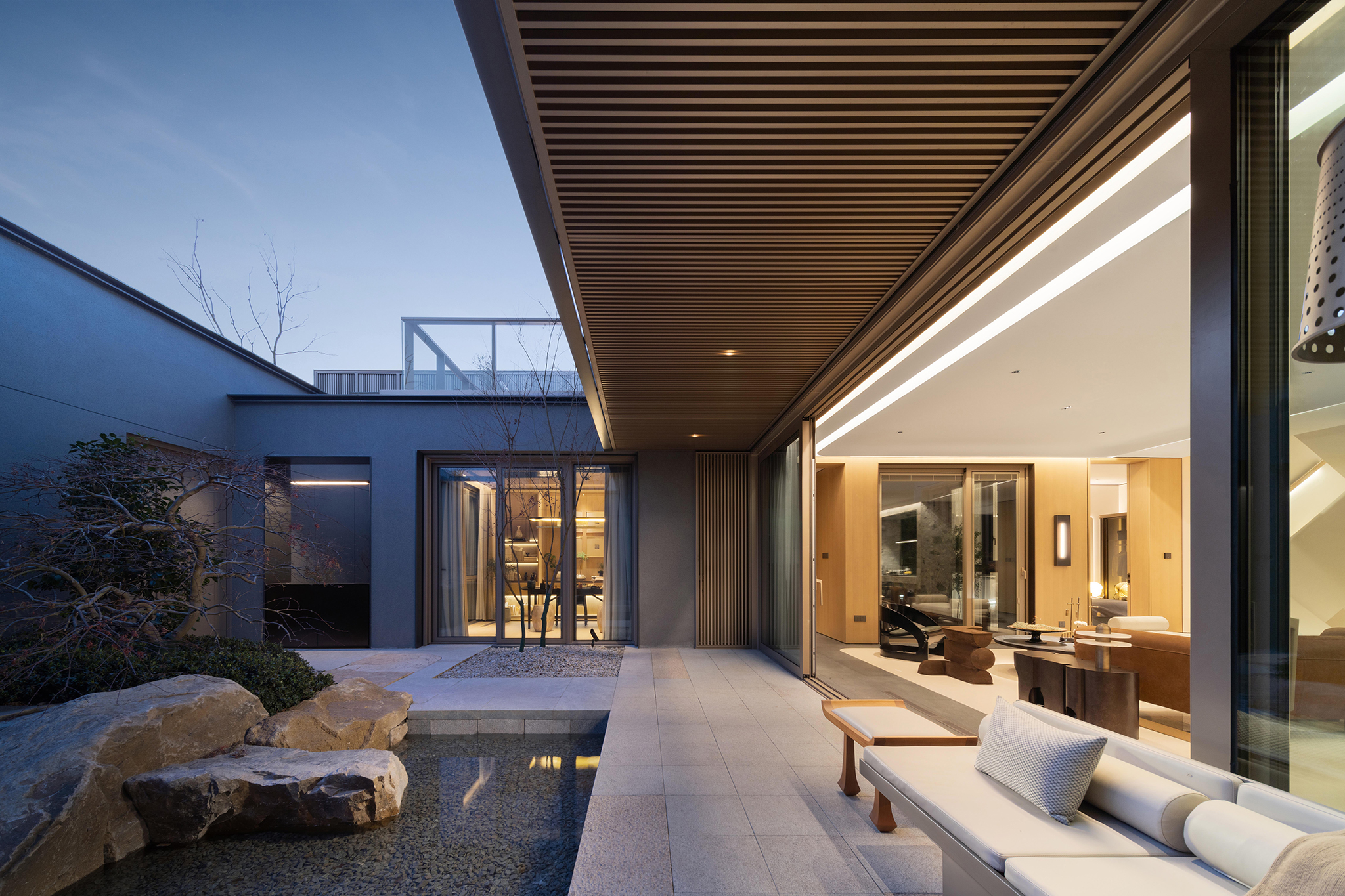 Villa Courtyard YANLORD TANG SONG, Photo by Moyun Visual