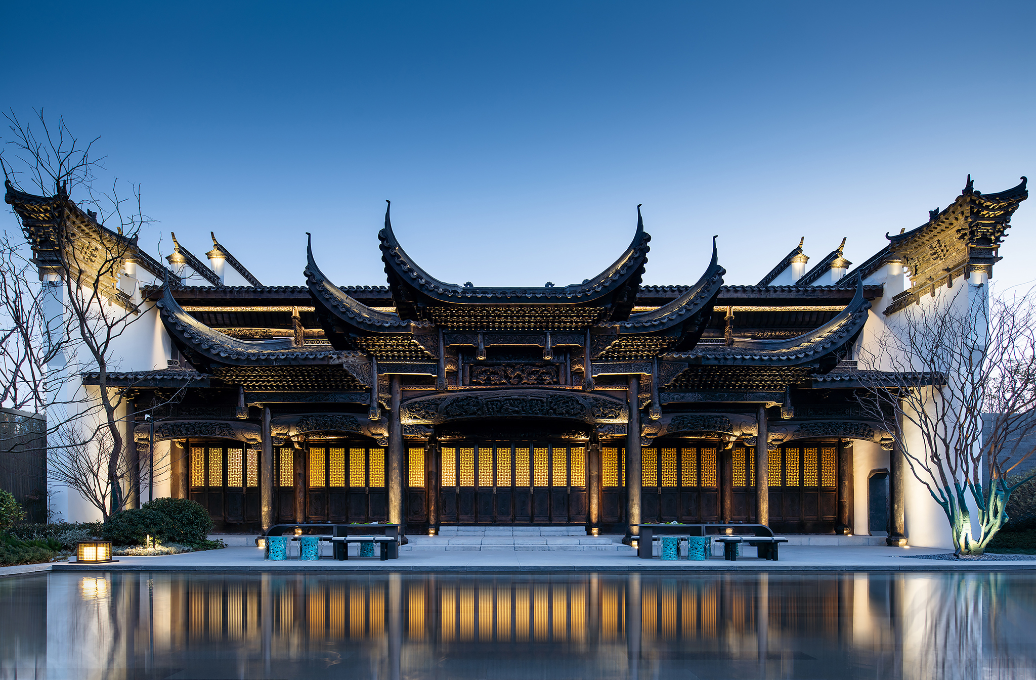Ancient Buildings YANLORD TANG SONG, Photo by Moyun Visual