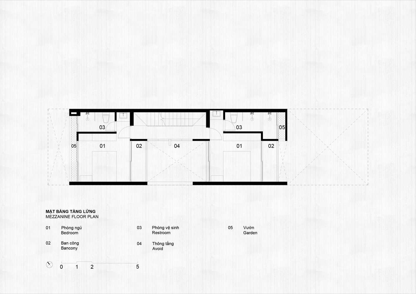 plan 2 house for young families in da nang by h-h studio