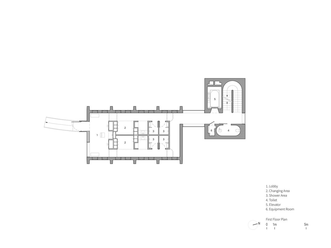 Concrete Building in the Middle of A Forest by Vector Architects