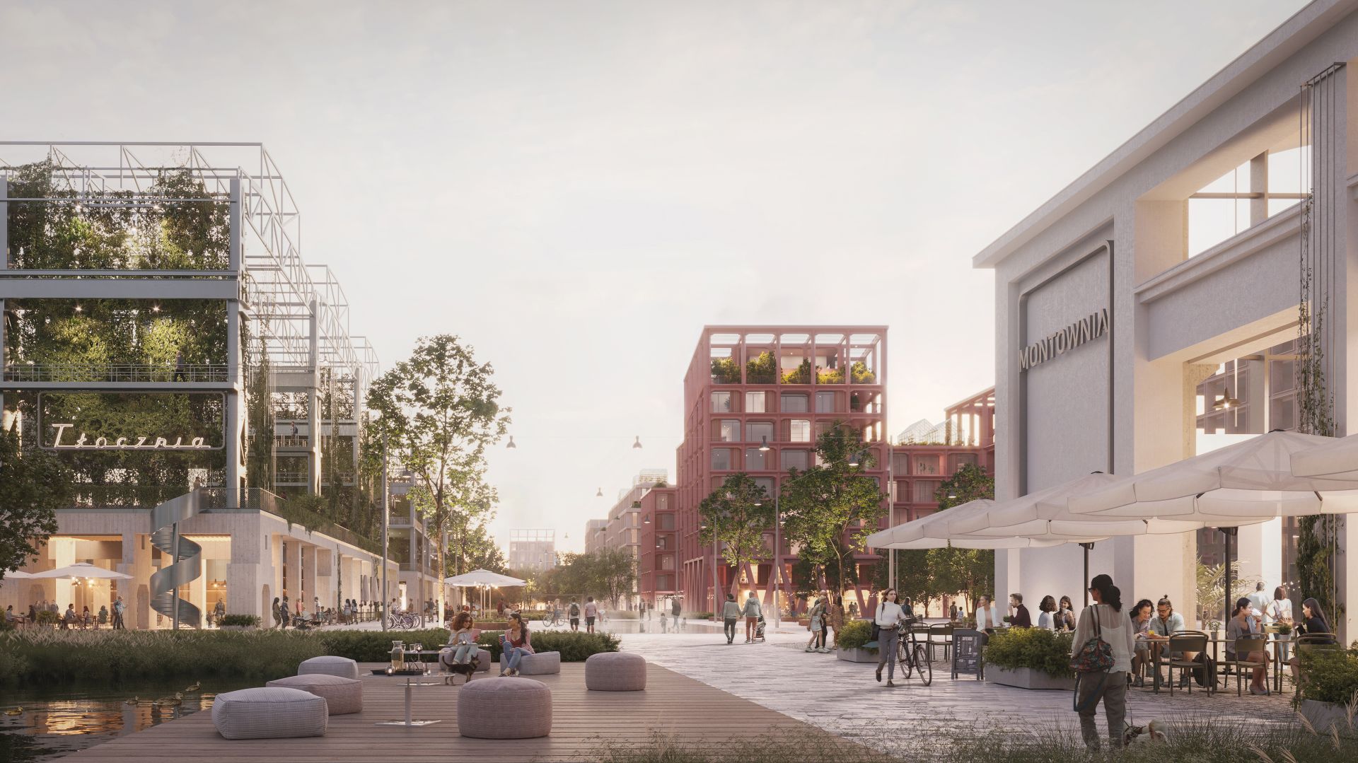 WXCA transformsÂ a former FSO car factory in Warsaw into the "green district of the future"