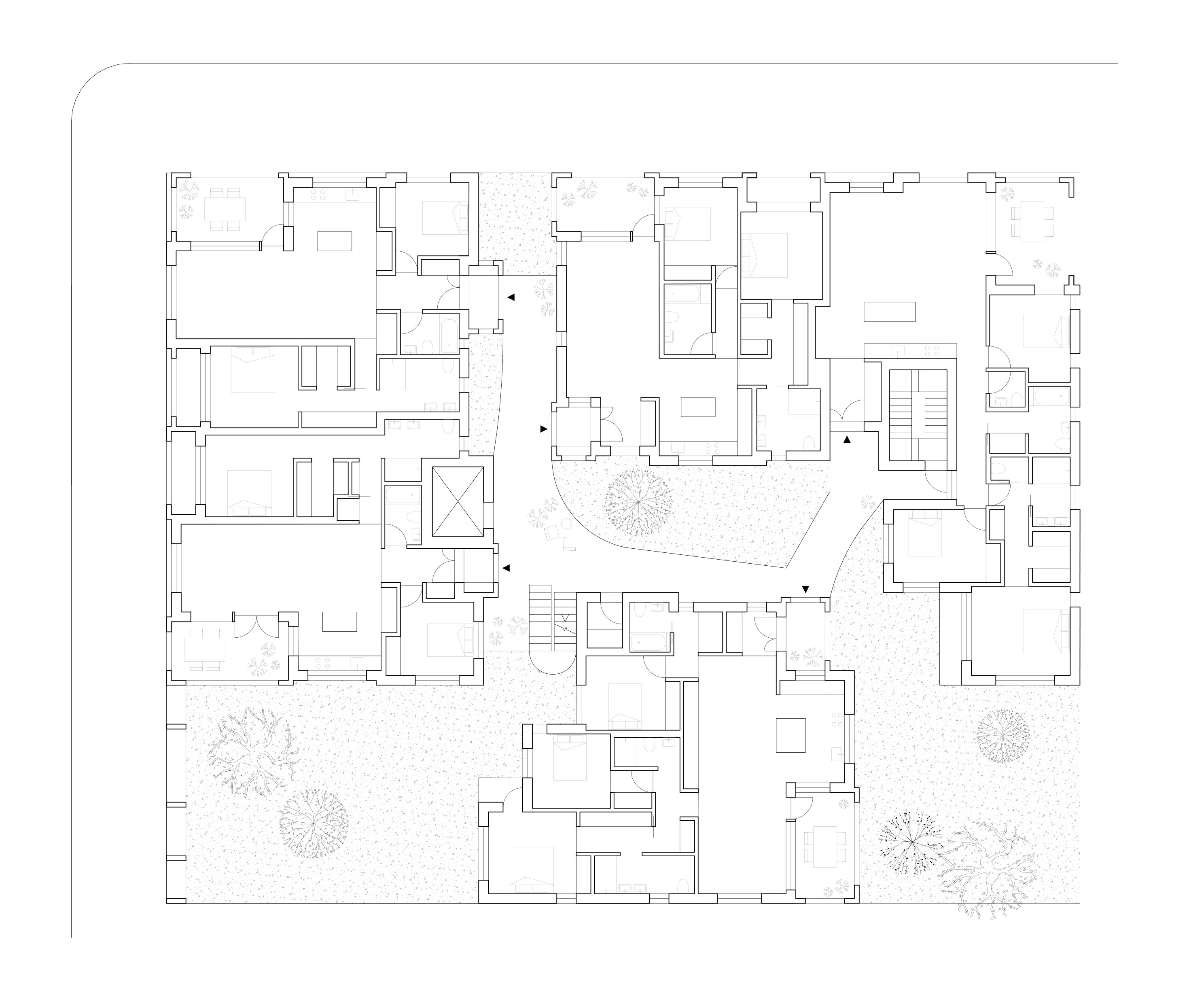 450 Warren site plan, Source by SO-IL