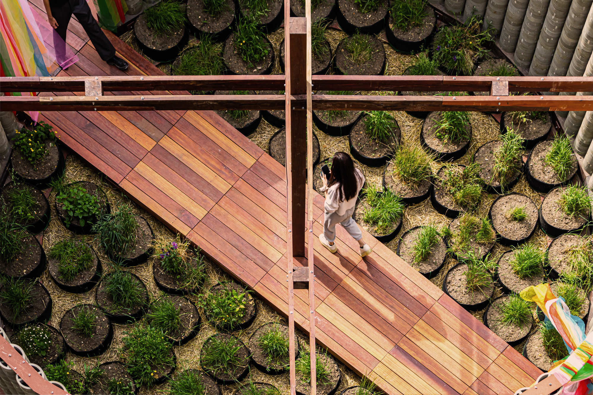 Elephant Theater: A Pavilion Made from Elephant Dung