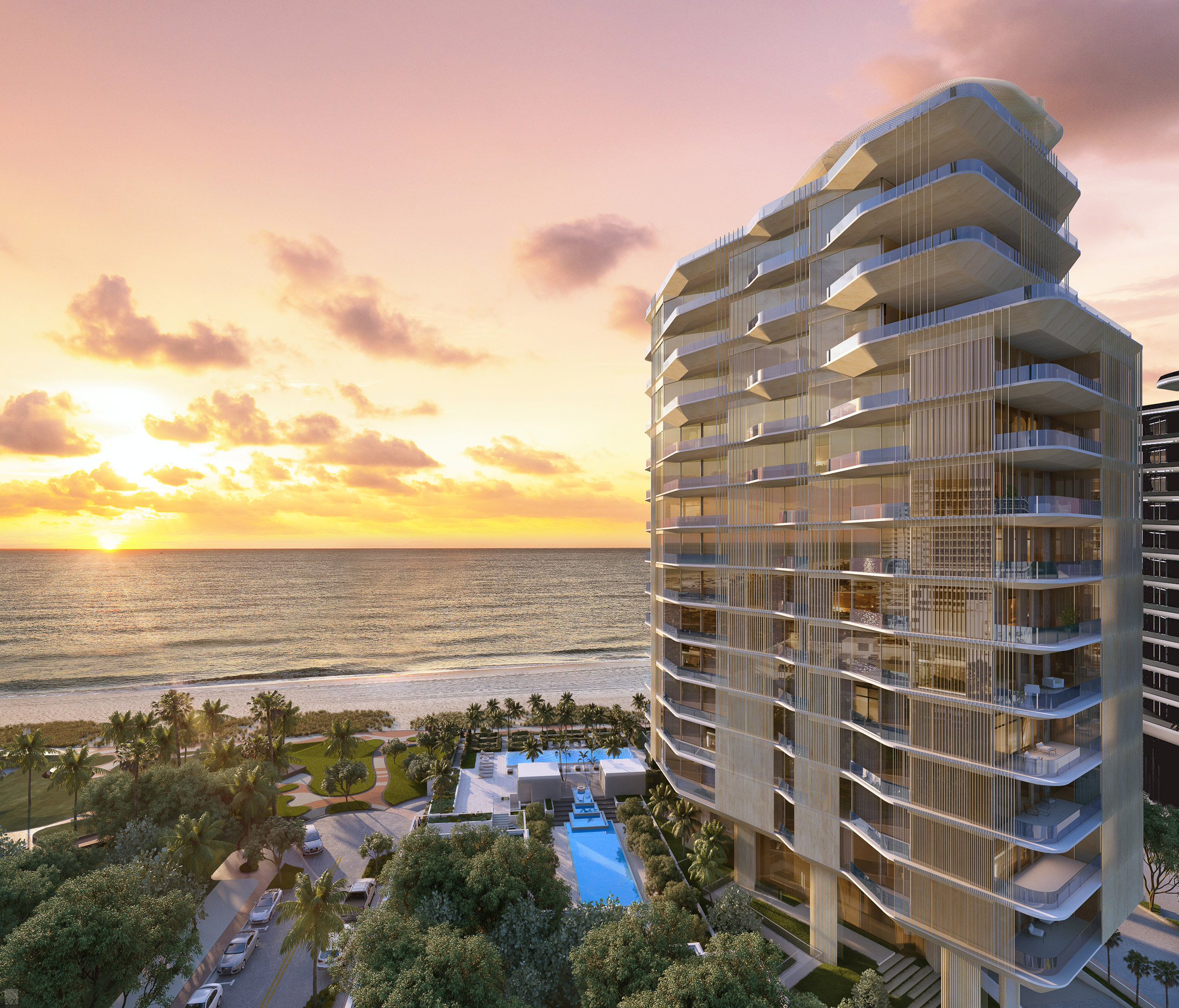 Aman Miami Beach Residences is by the beach