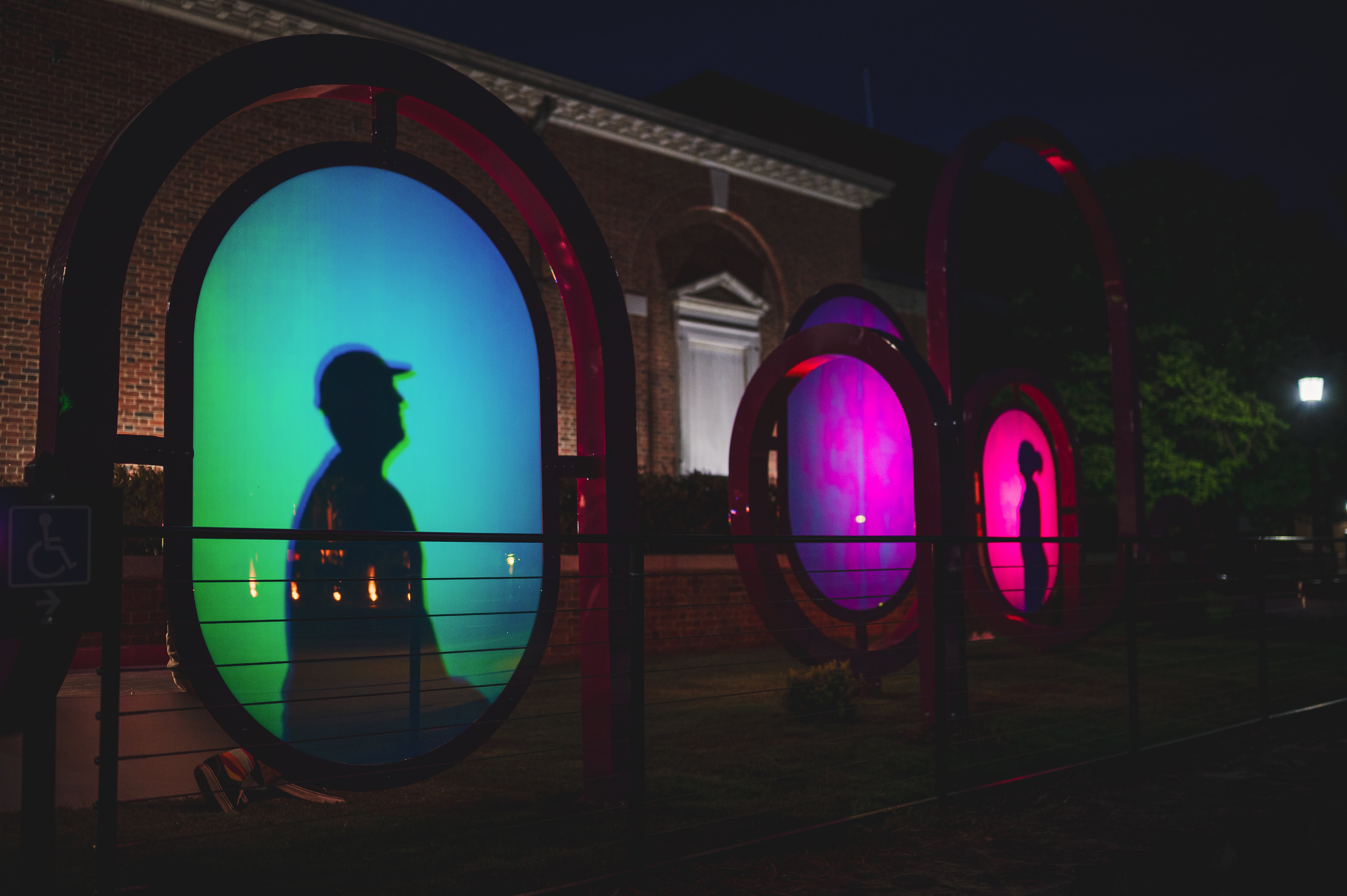 Shadow and light games animate pARCH installations