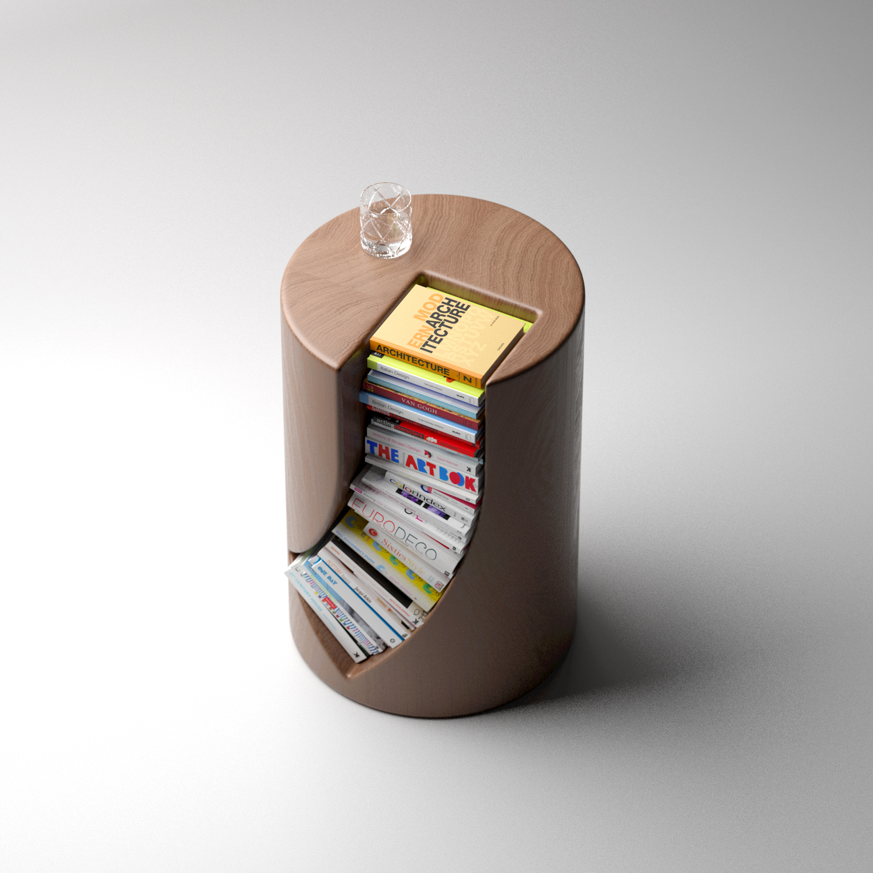 Bookgroove â Deniz Akay's Side Table Dual Function