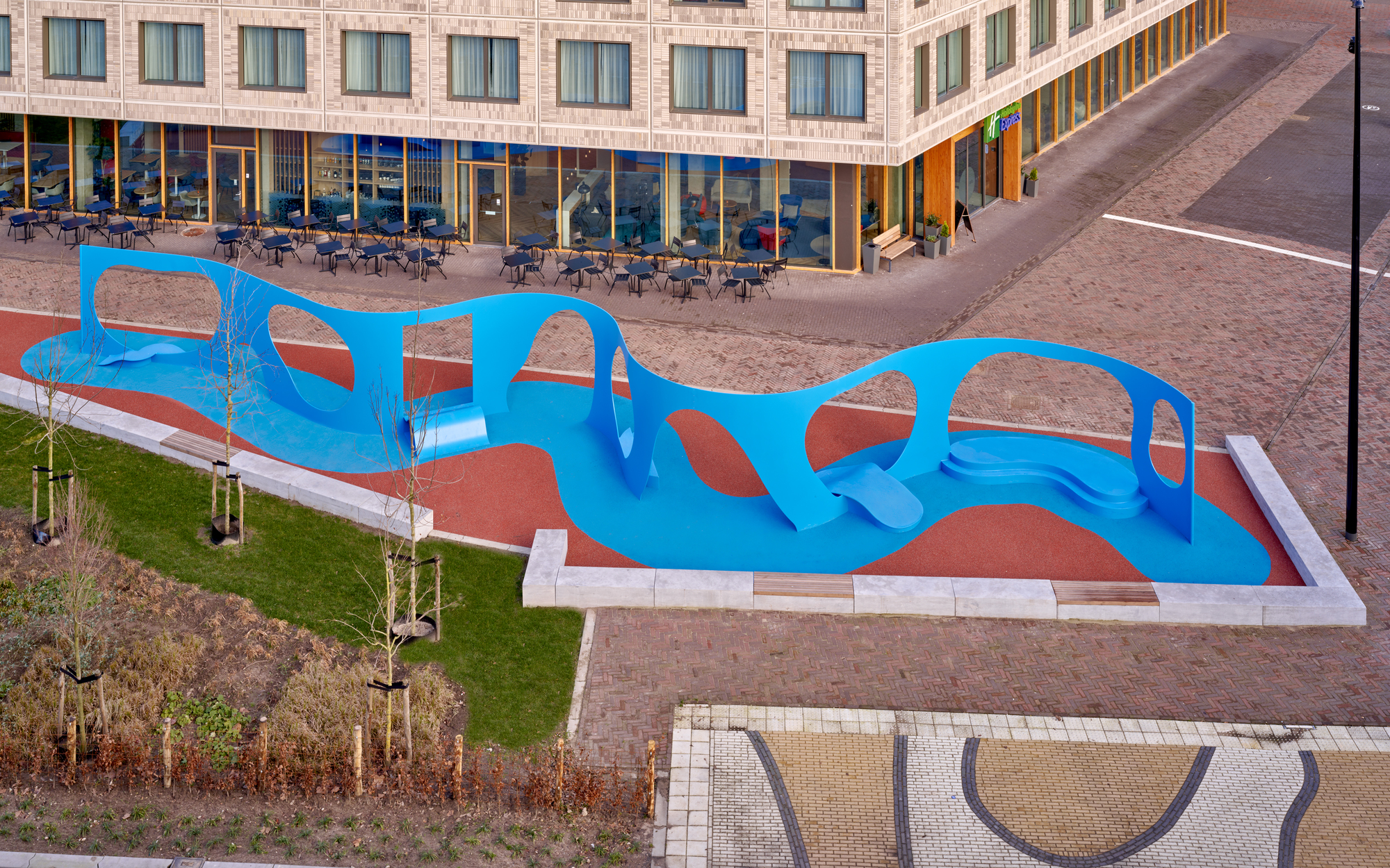 Striking Baltimore Bend Playground on Former Narrow Grounds