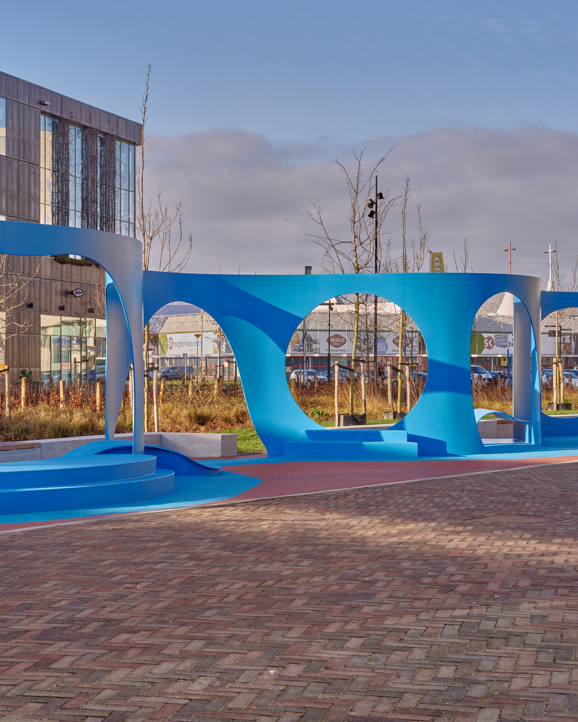 Striking Baltimore Bend Playground on Former Narrow Grounds