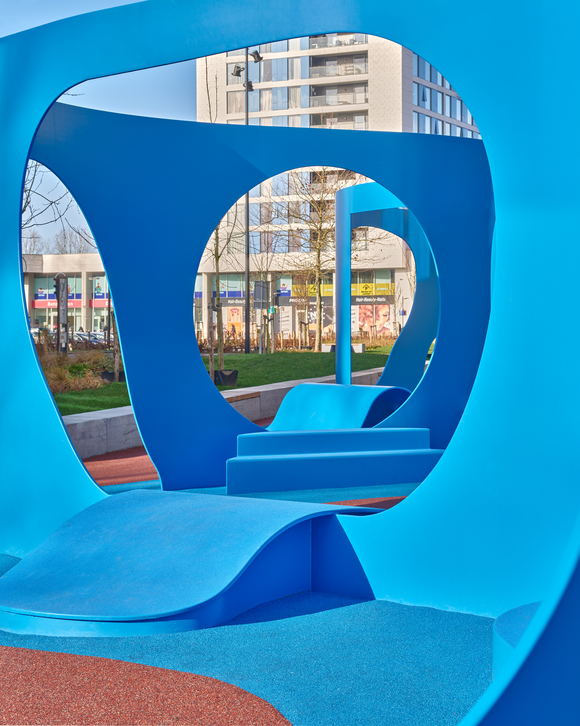 Striking Baltimore Bend Playground on Former Narrow Grounds