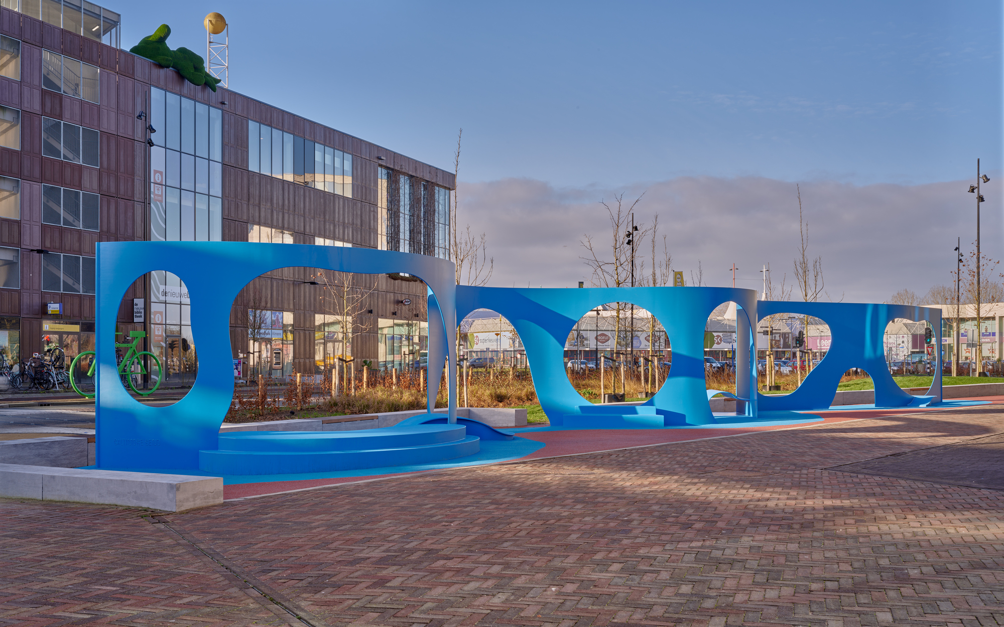 Striking Baltimore Bend Playground on Former Narrow Grounds