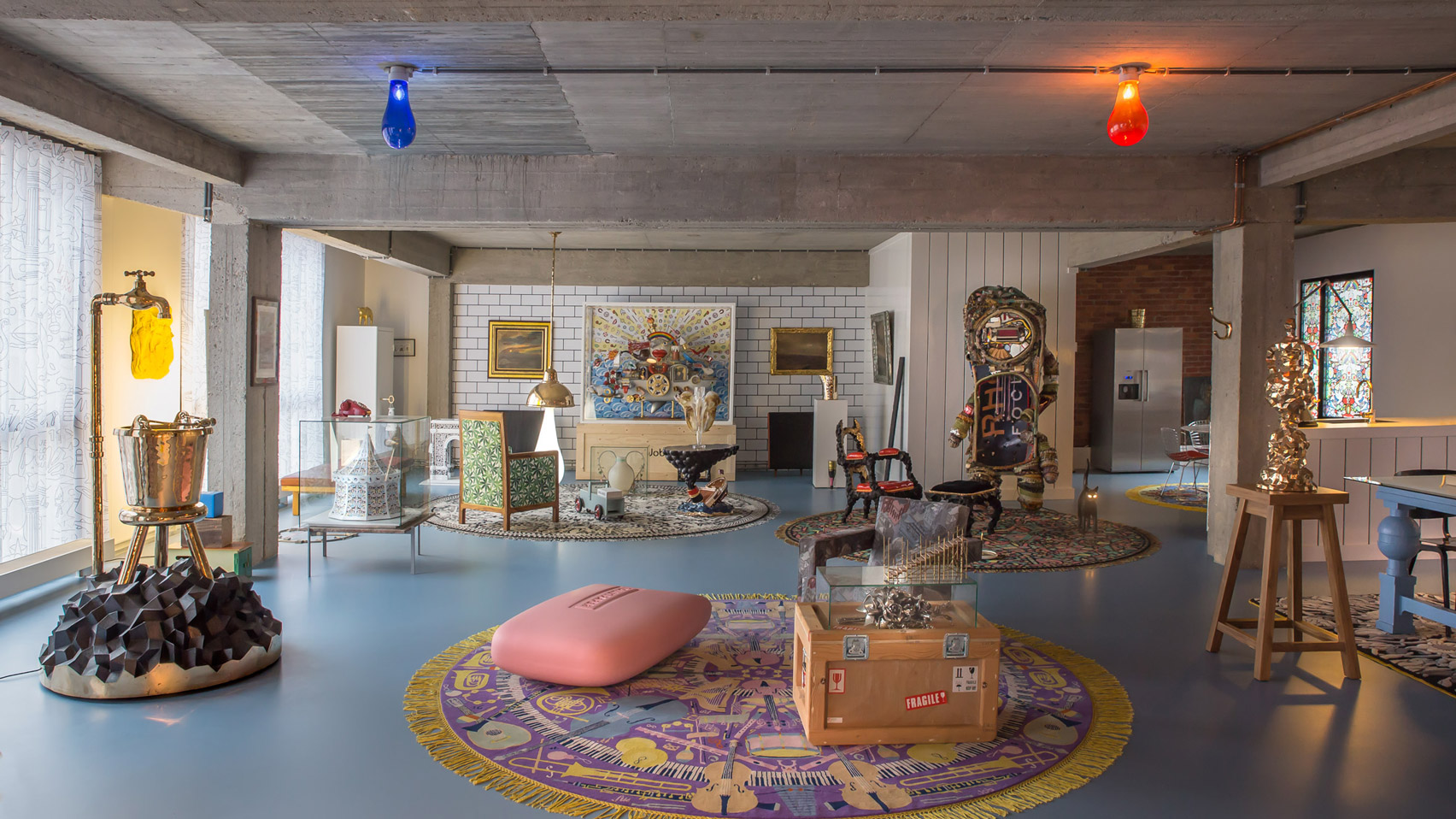 7 Interior Design with Unfinished Walls