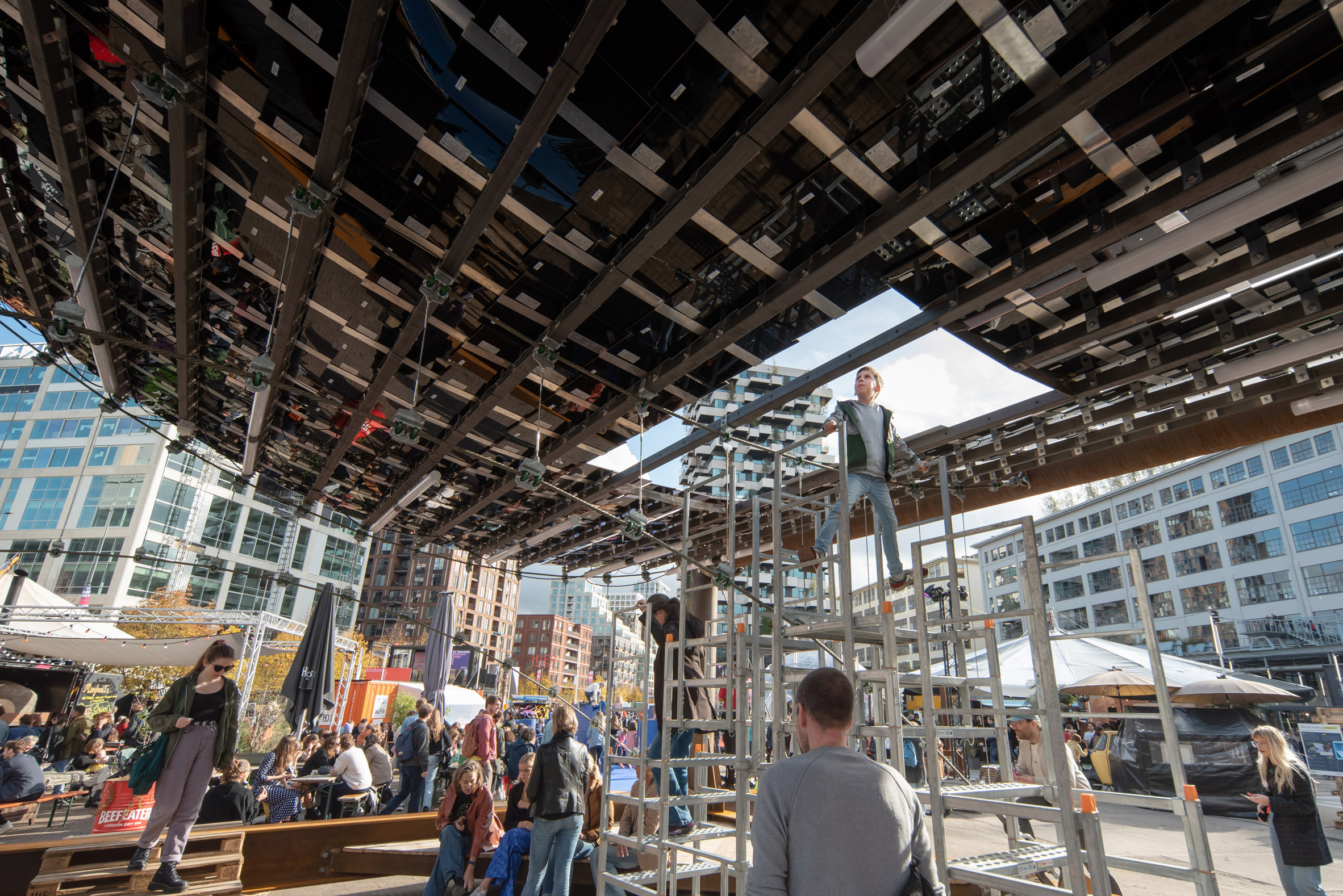 380 Solar Panel Sheets Showcased in Dutch Design Week 2022