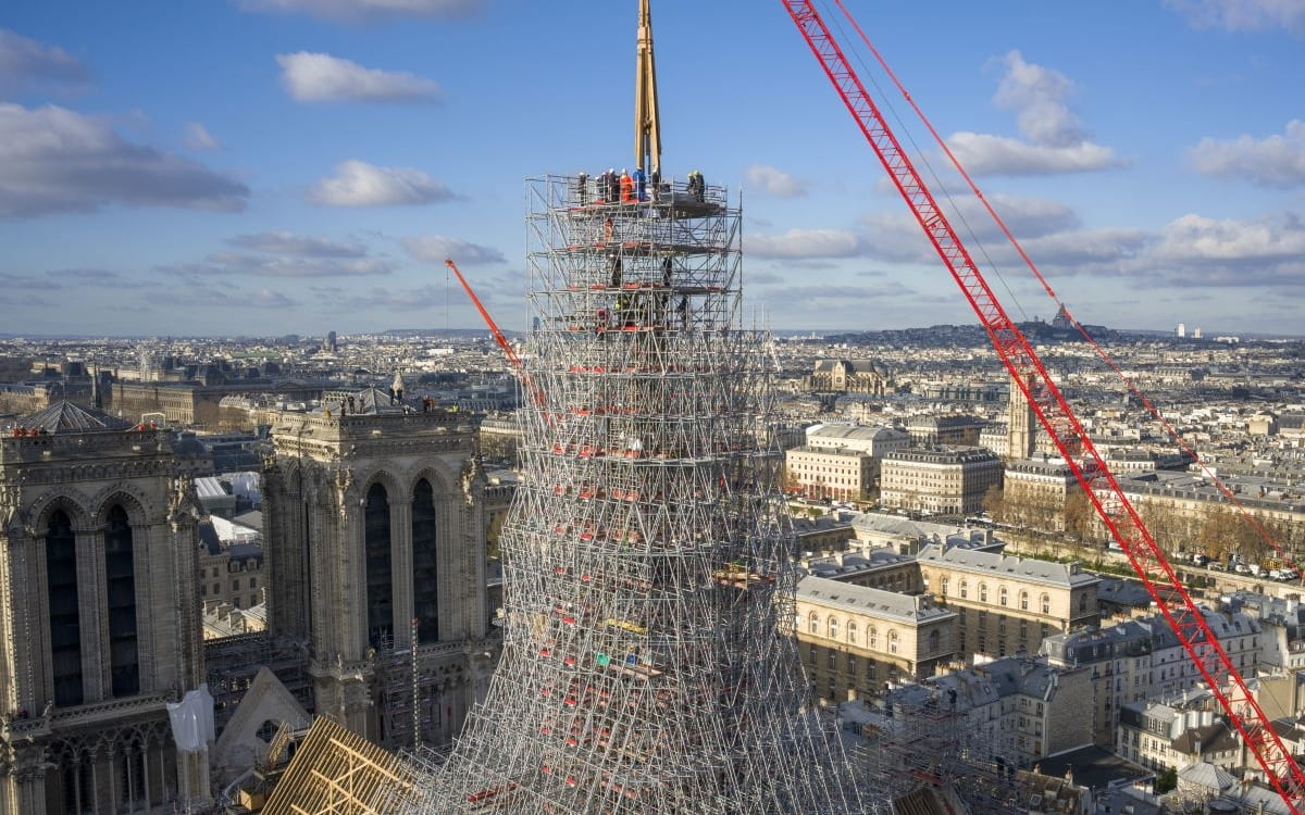 The spires of Notre Dame Cathedral (cr: Relais Du Louvre)