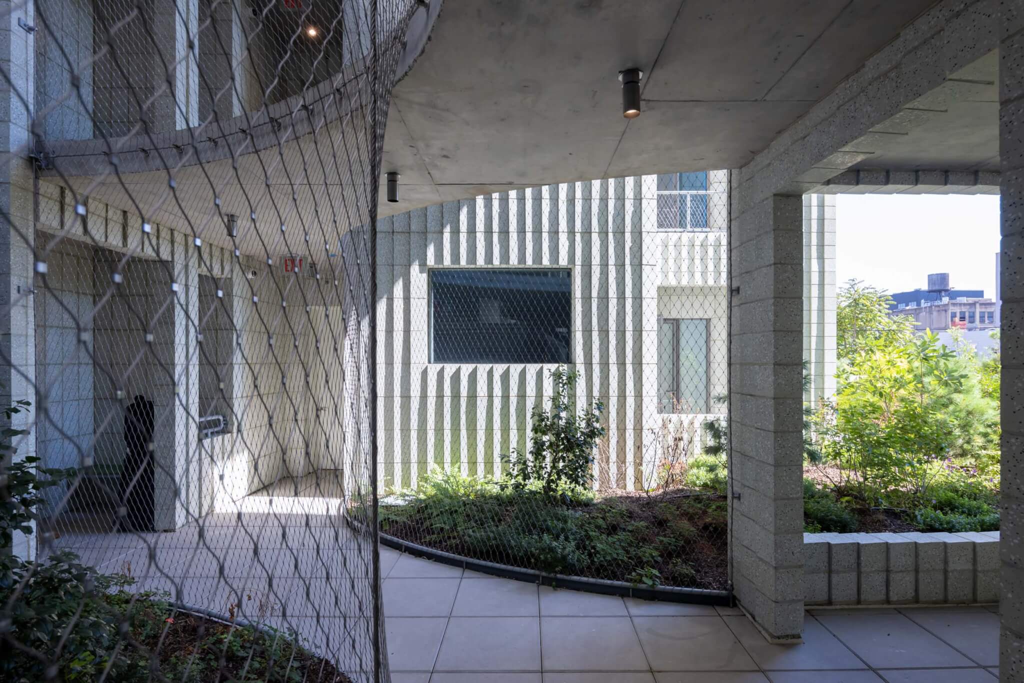 450 Warren ground floor corridor, Photo by Iwan Baan